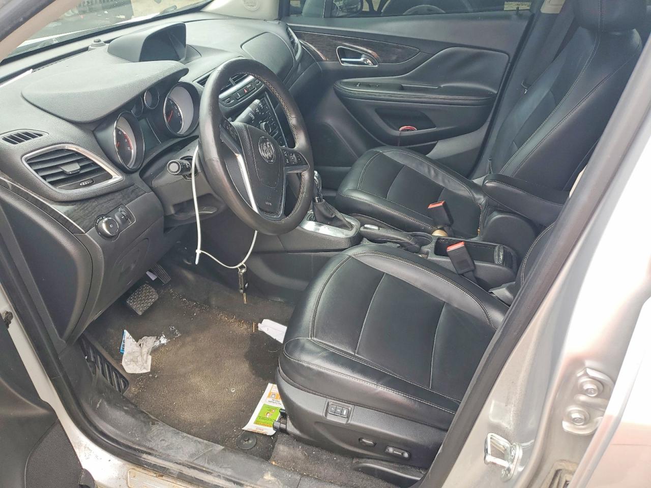 2014 Buick Encore Silver vin: KL4CJCSB4EB659344