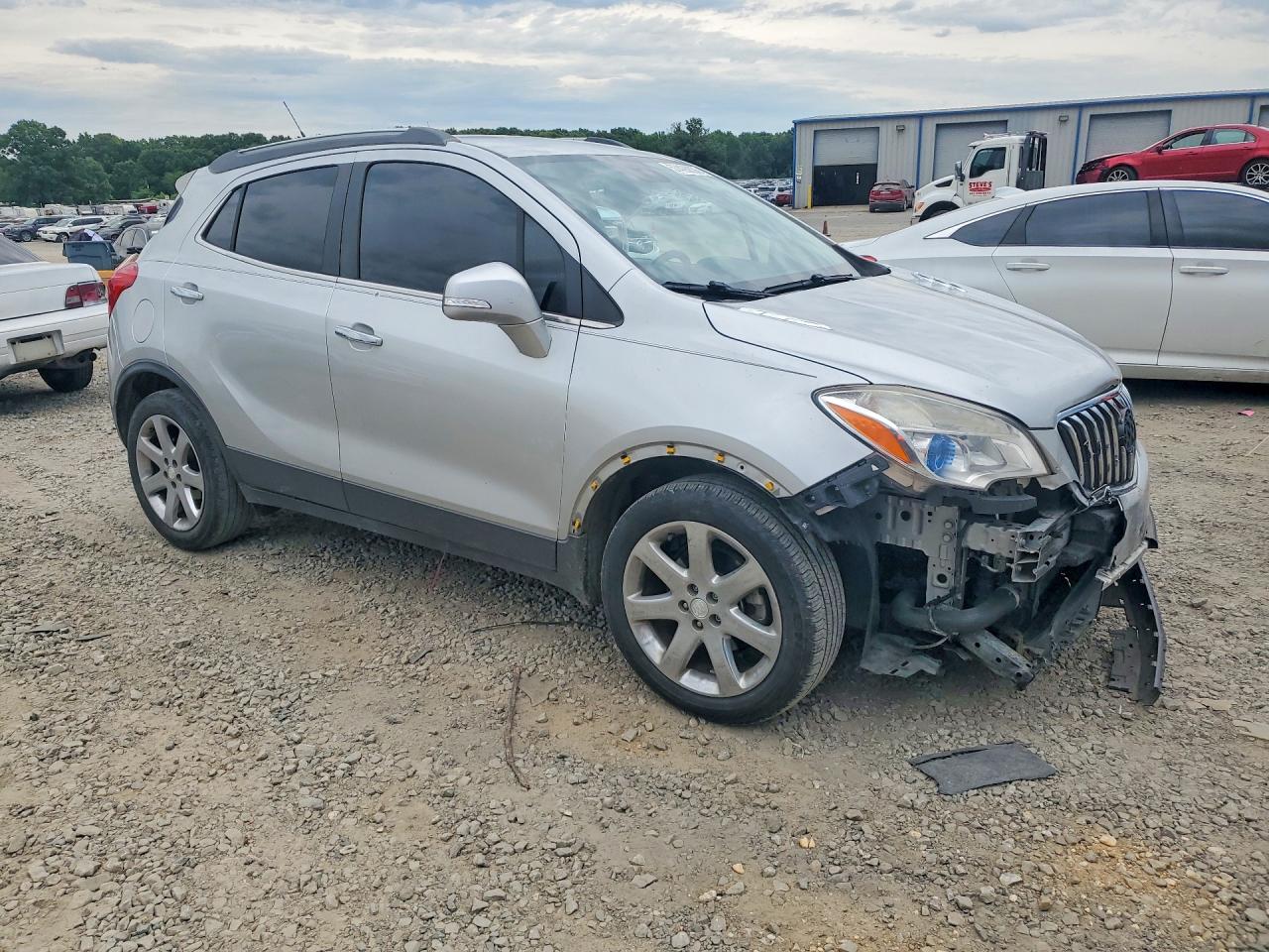 2014 Buick Encore Silver vin: KL4CJCSB4EB659344