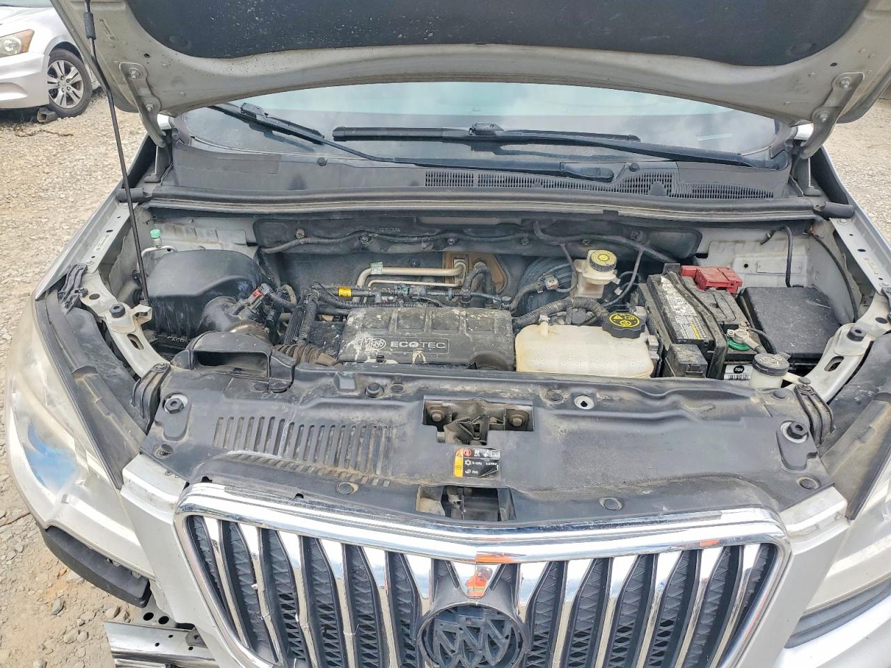 2014 Buick Encore Silver vin: KL4CJCSB4EB659344