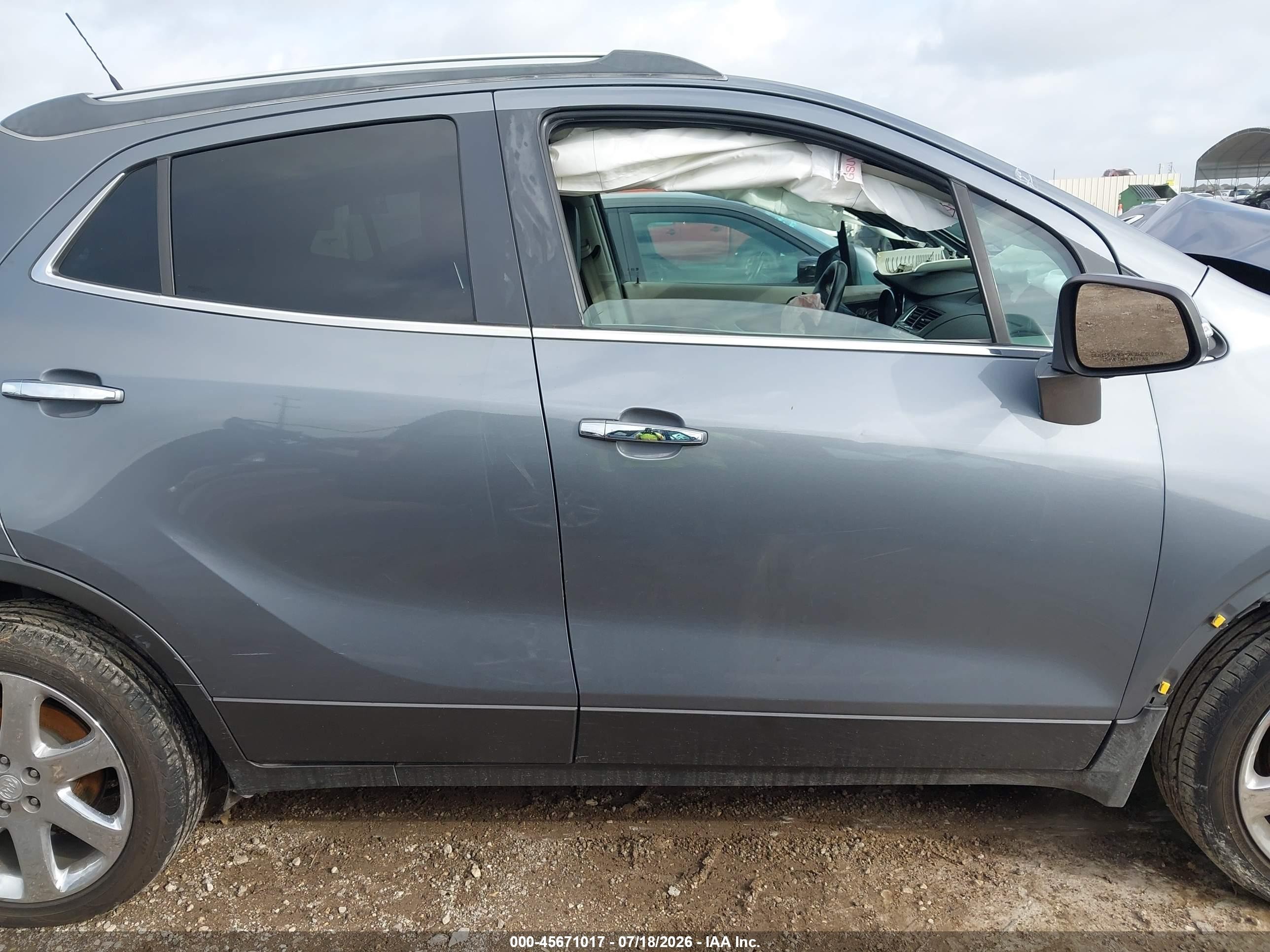 2014 Buick Encore Leather Gray vin: KL4CJCSB4EB684664