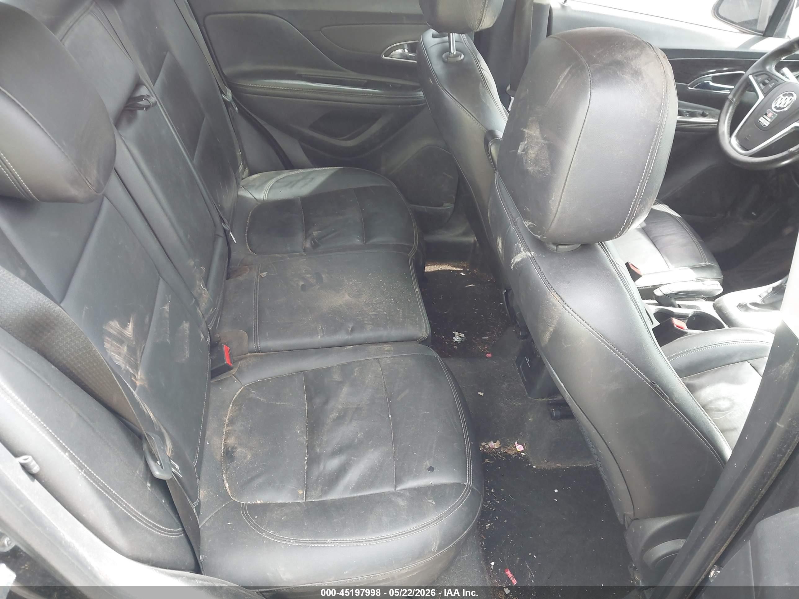 2014 Buick Encore Leather Black vin: KL4CJCSB4EB745463