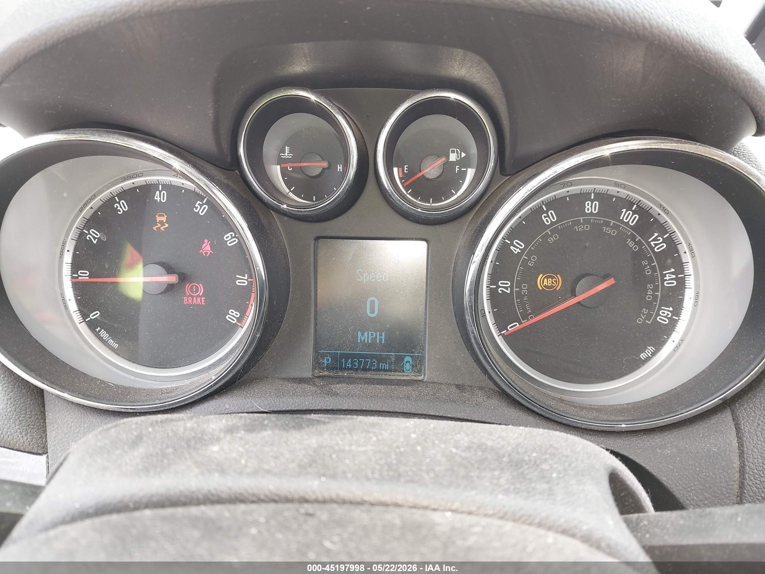 2014 Buick Encore Leather Black vin: KL4CJCSB4EB745463