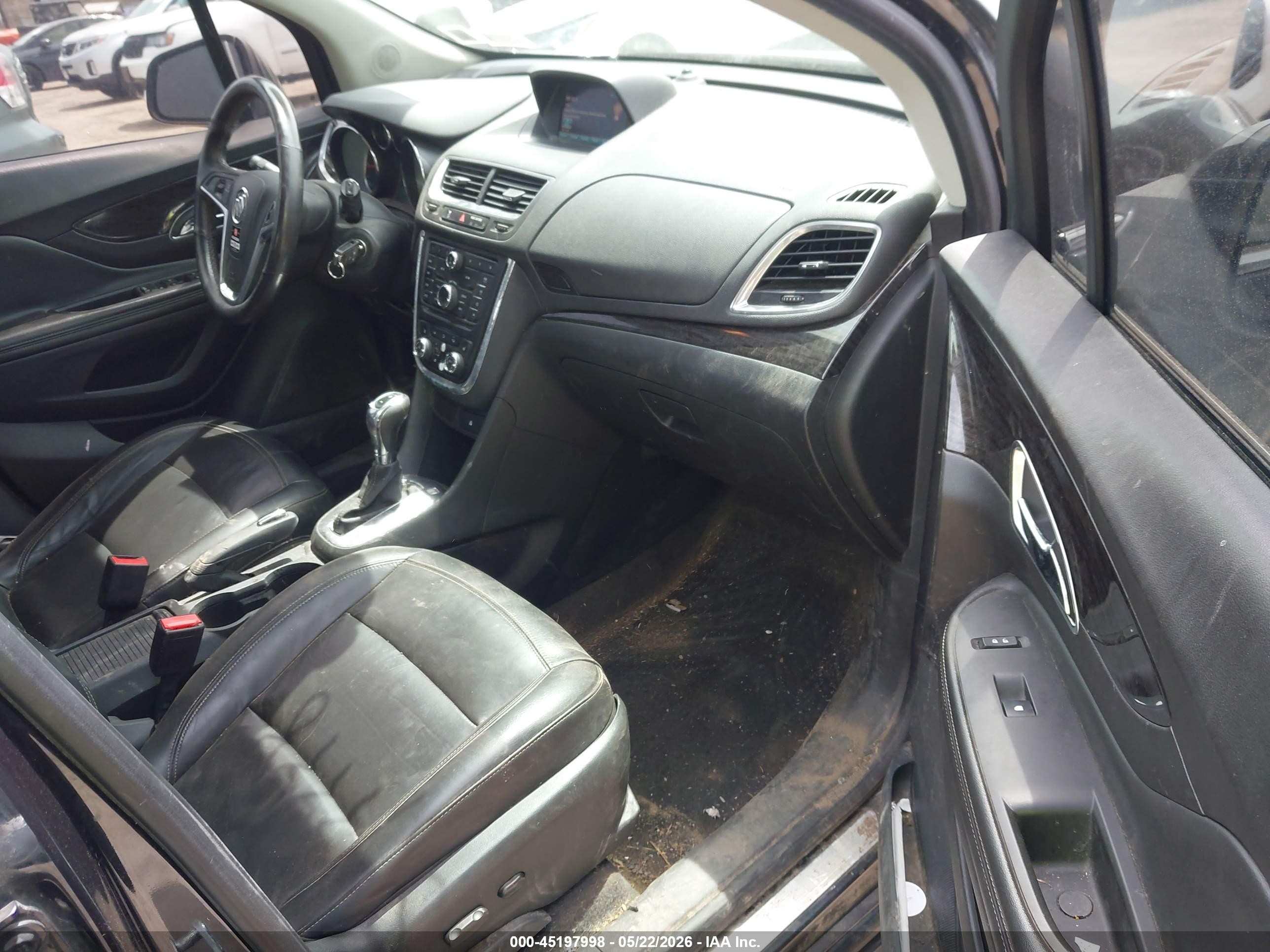 2014 Buick Encore Leather Black vin: KL4CJCSB4EB745463