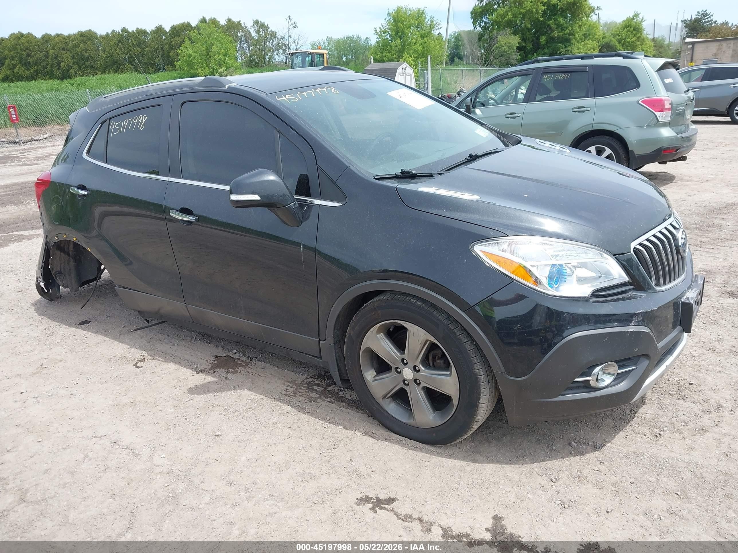 2014 Buick Encore Leather Black vin: KL4CJCSB4EB745463