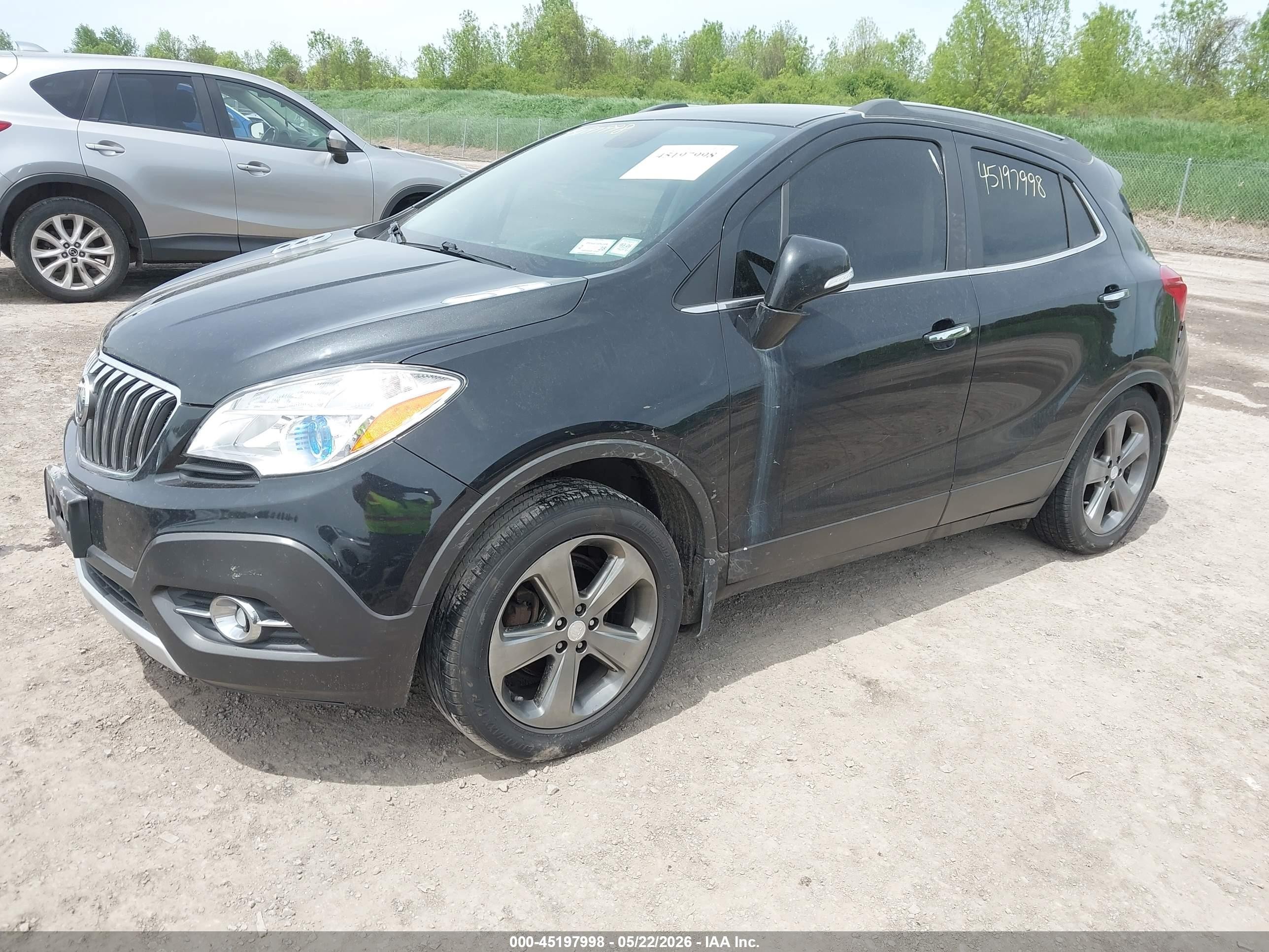 2014 Buick Encore Leather Black vin: KL4CJCSB4EB745463
