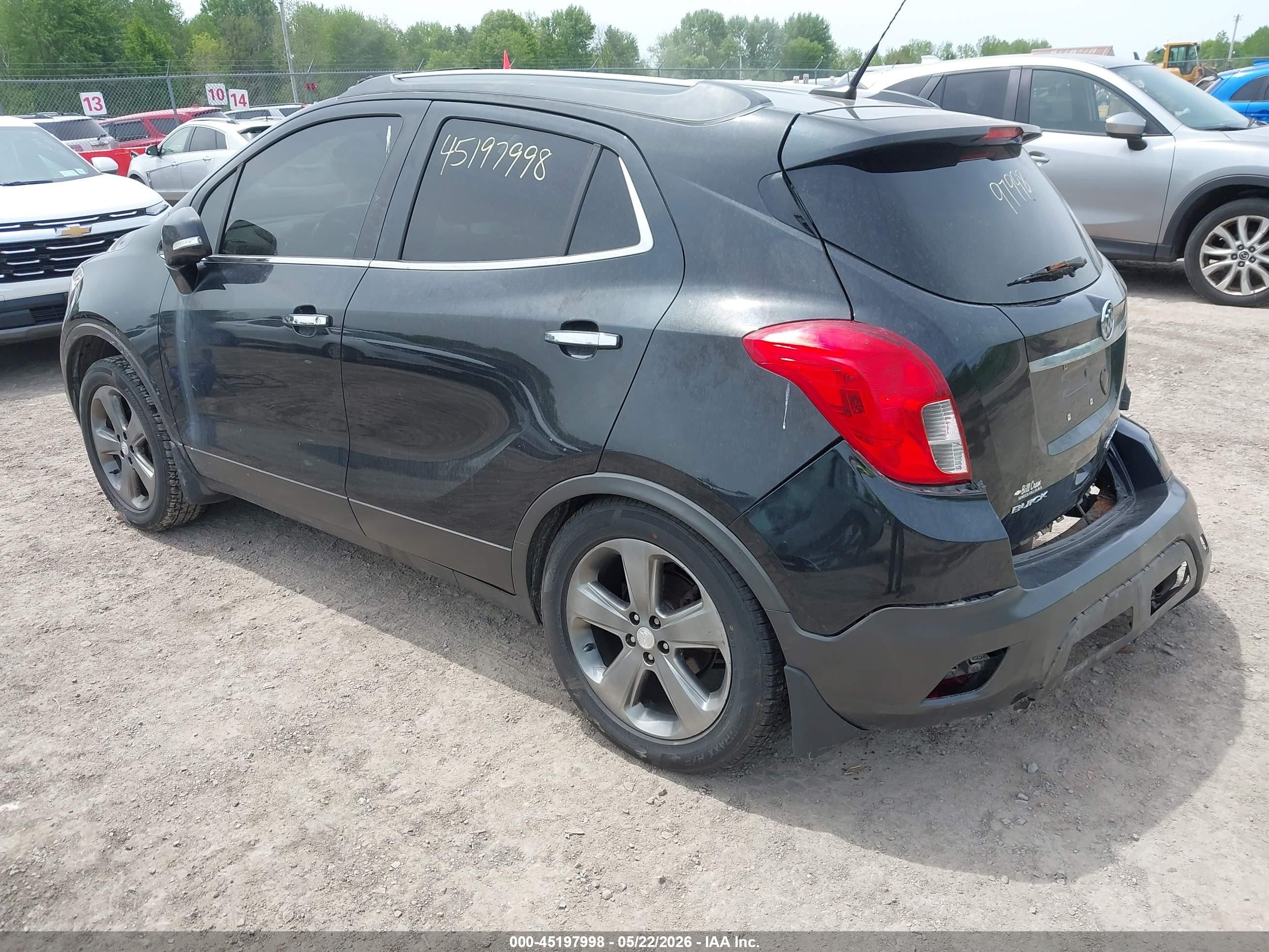 2014 Buick Encore Leather Black vin: KL4CJCSB4EB745463