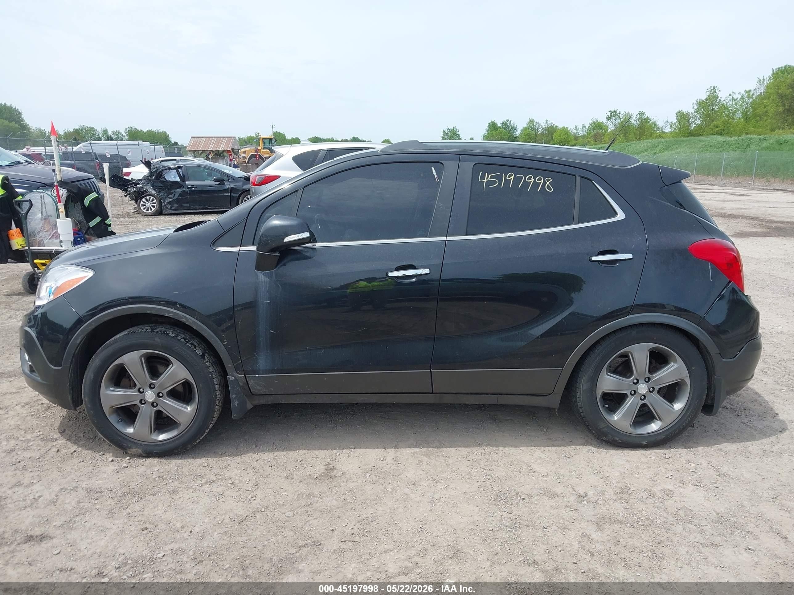 2014 Buick Encore Leather Black vin: KL4CJCSB4EB745463