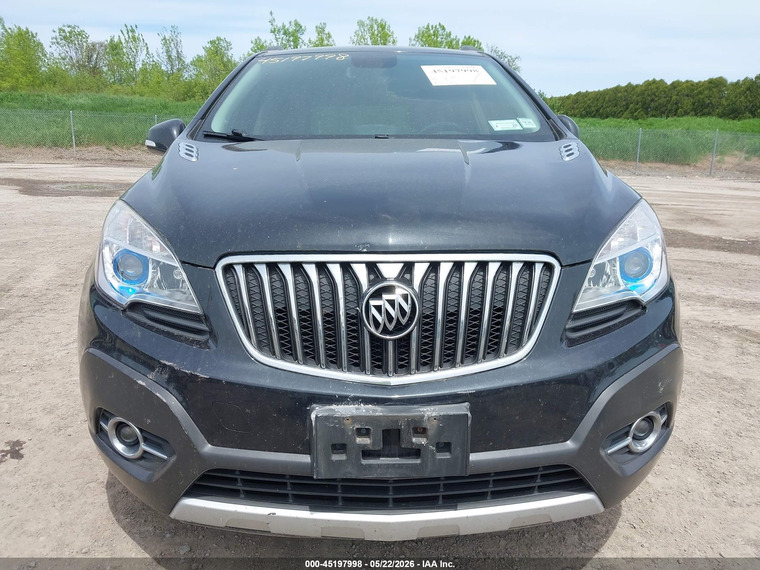 2014 Buick Encore Leather Black vin: KL4CJCSB4EB745463
