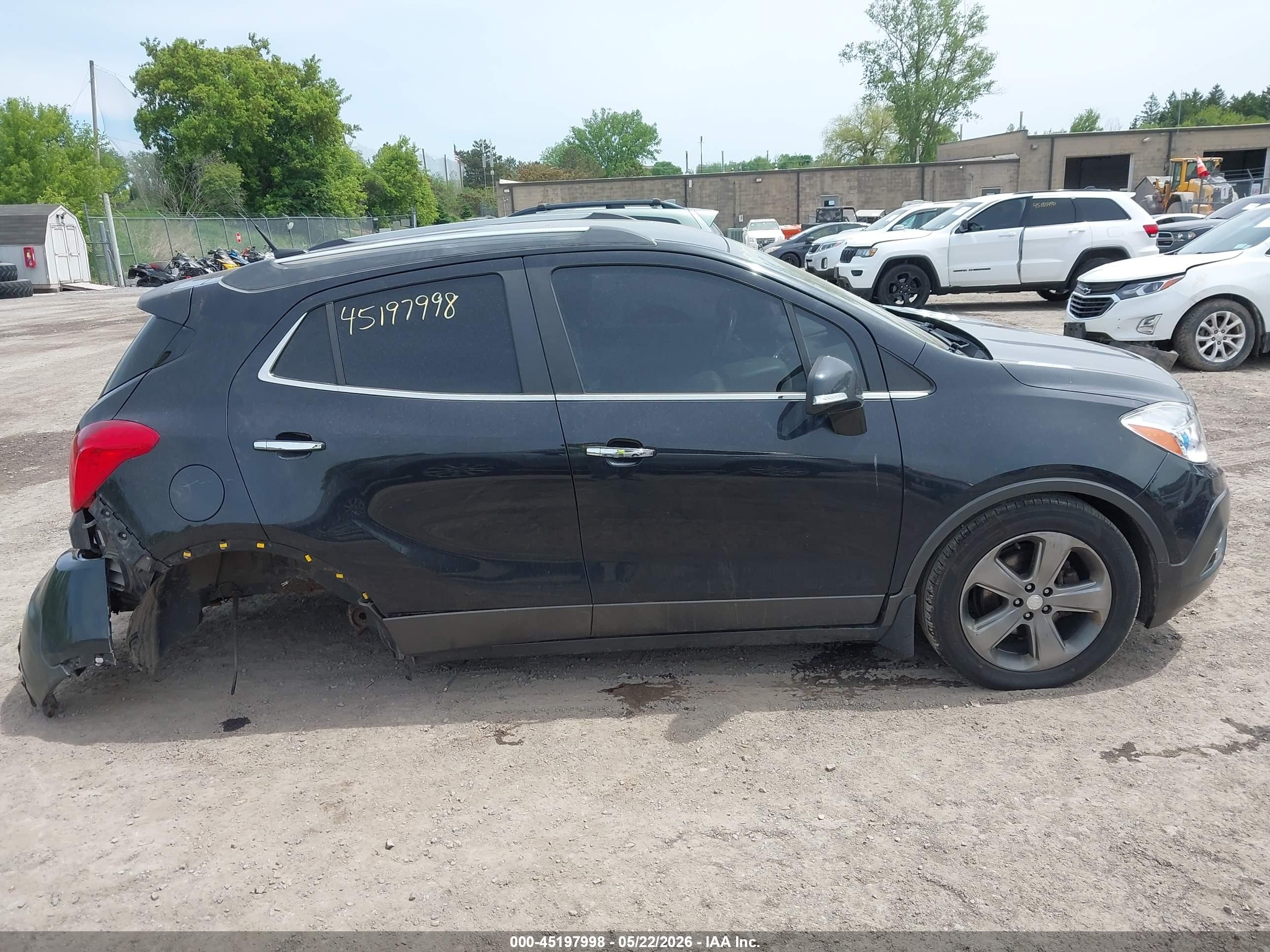 2014 Buick Encore Leather Black vin: KL4CJCSB4EB745463