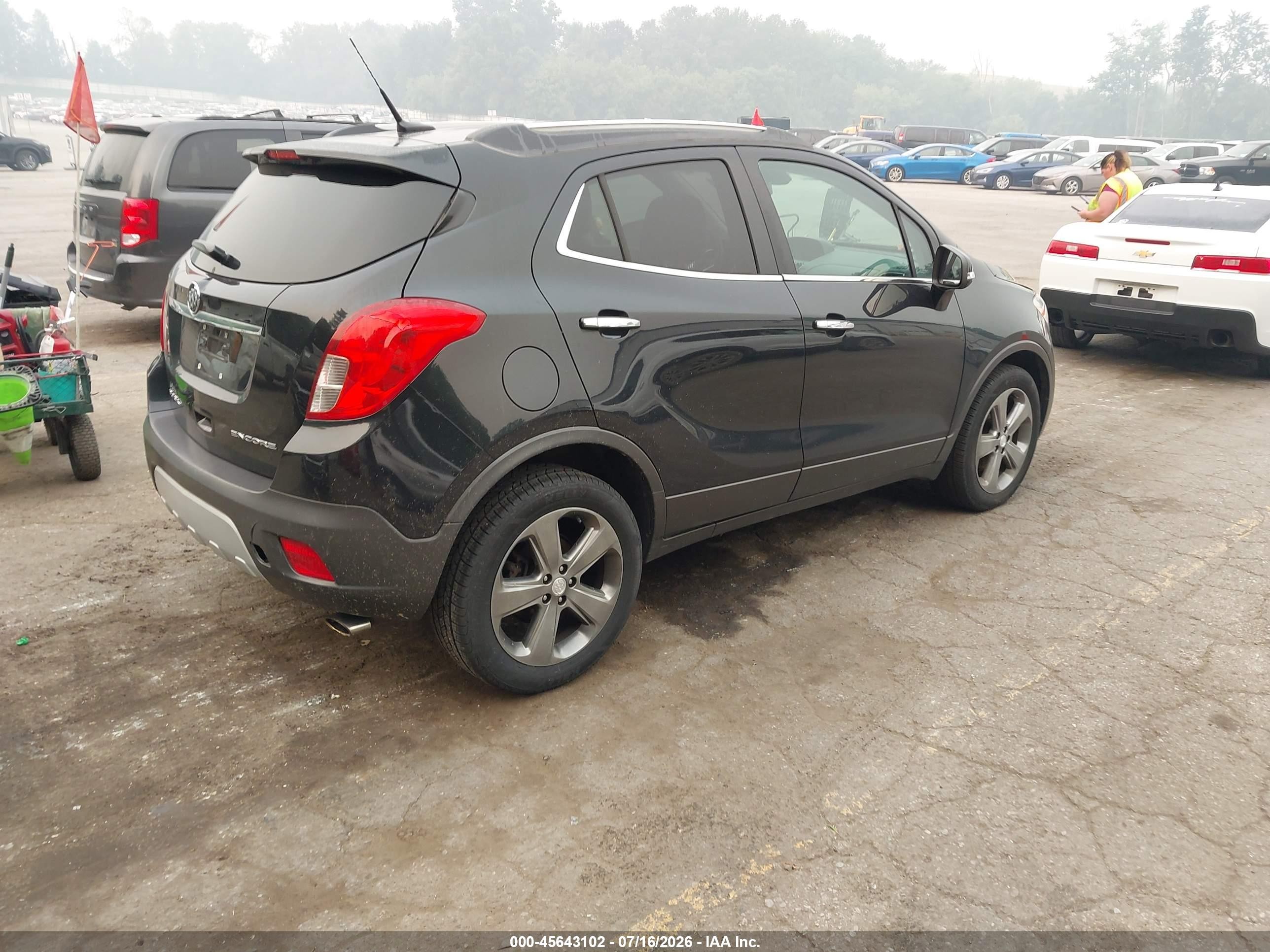 2014 Buick Encore Leather Black vin: KL4CJCSB4EB758665