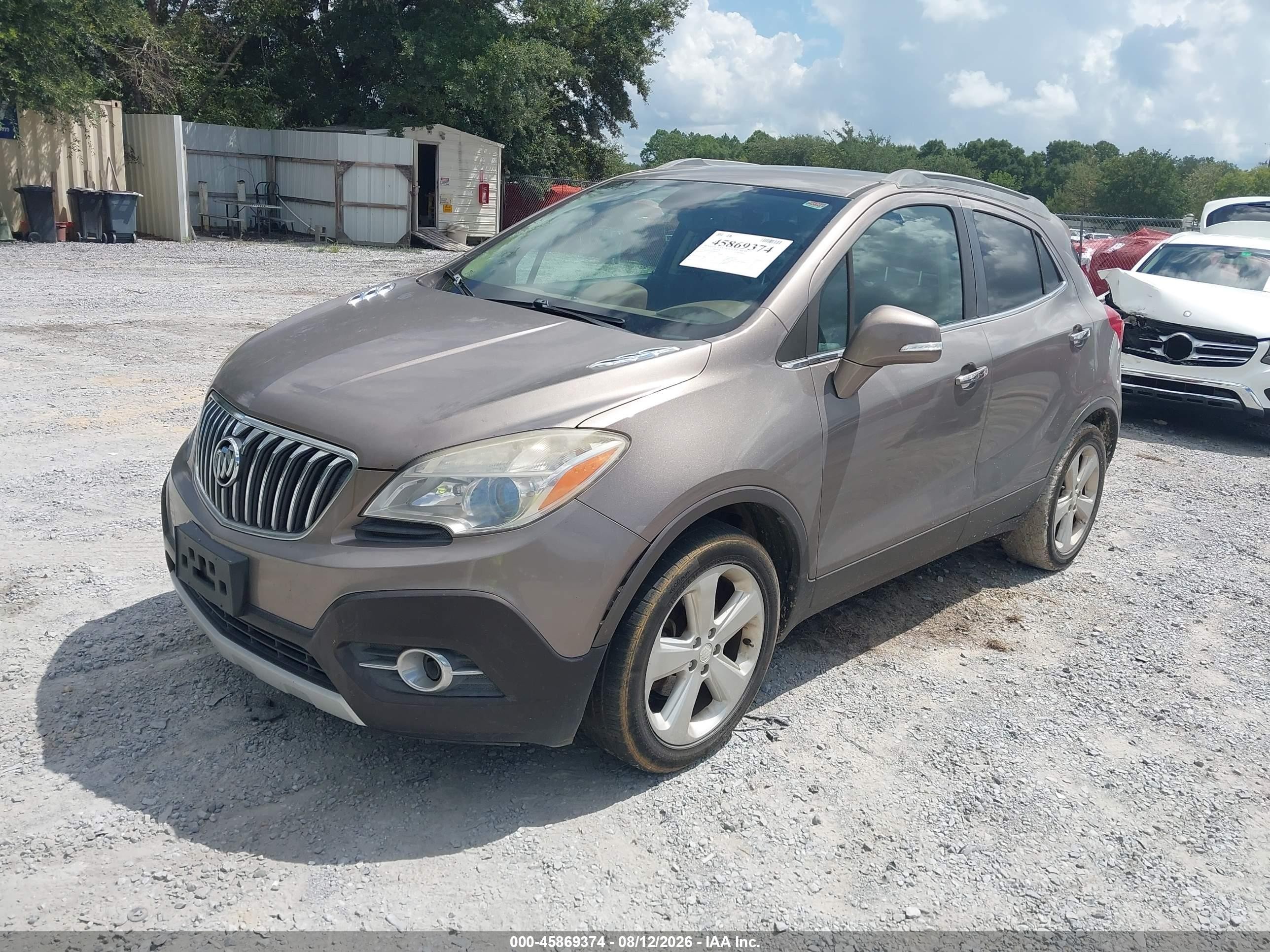 2015 Buick Encore Leather Brown vin: KL4CJCSB4FB034671