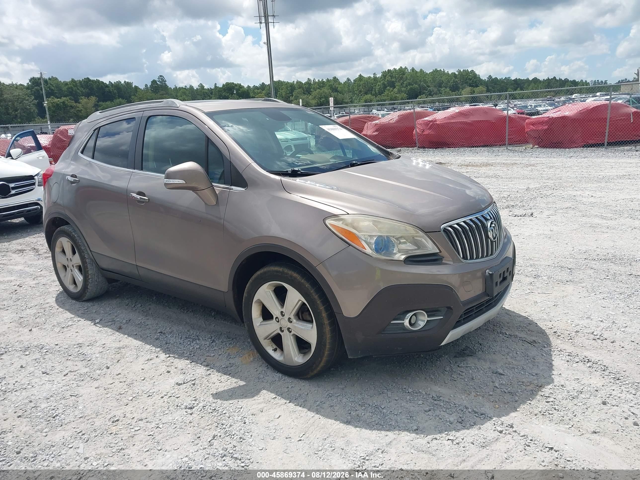 2015 Buick Encore Leather Brown vin: KL4CJCSB4FB034671