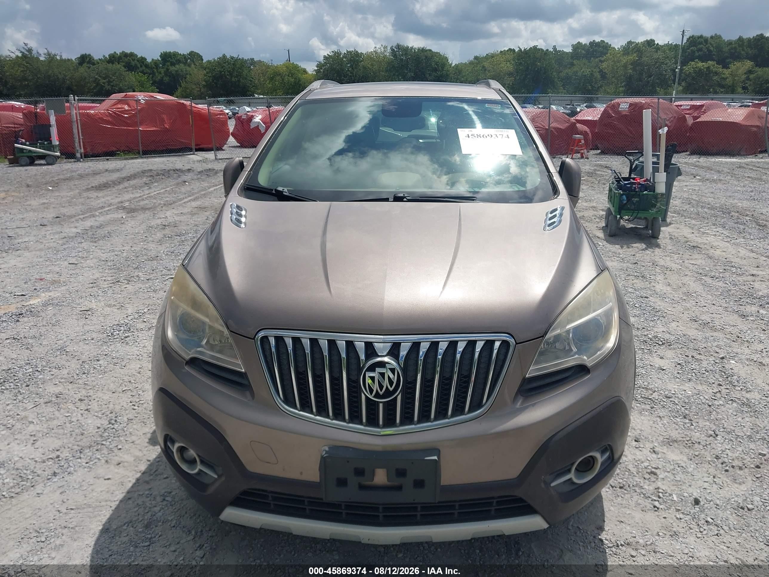 2015 Buick Encore Leather Brown vin: KL4CJCSB4FB034671