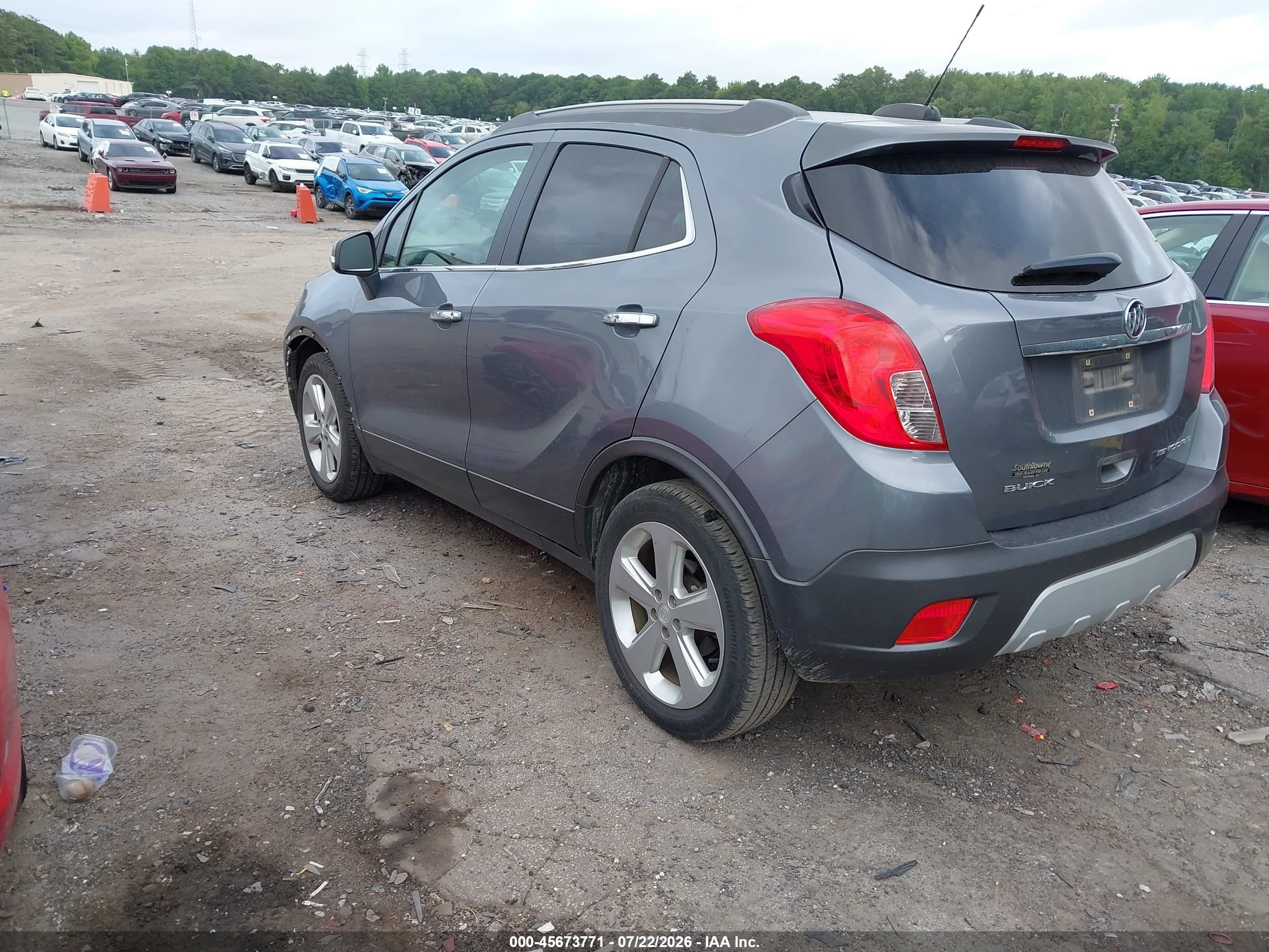2015 Buick Encore Leather Blue vin: KL4CJCSB4FB087113