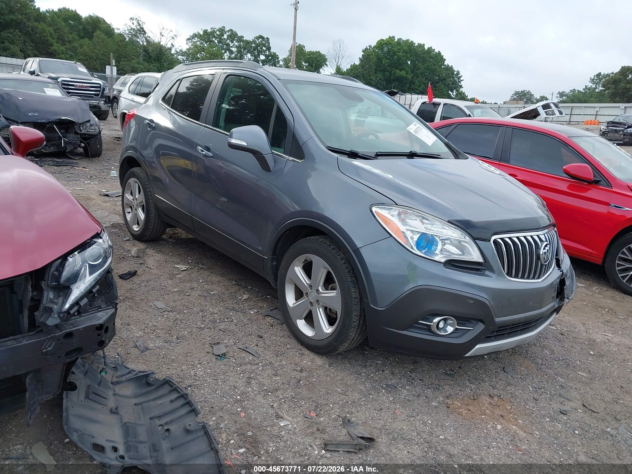 2015 Buick Encore Leather Blue vin: KL4CJCSB4FB087113