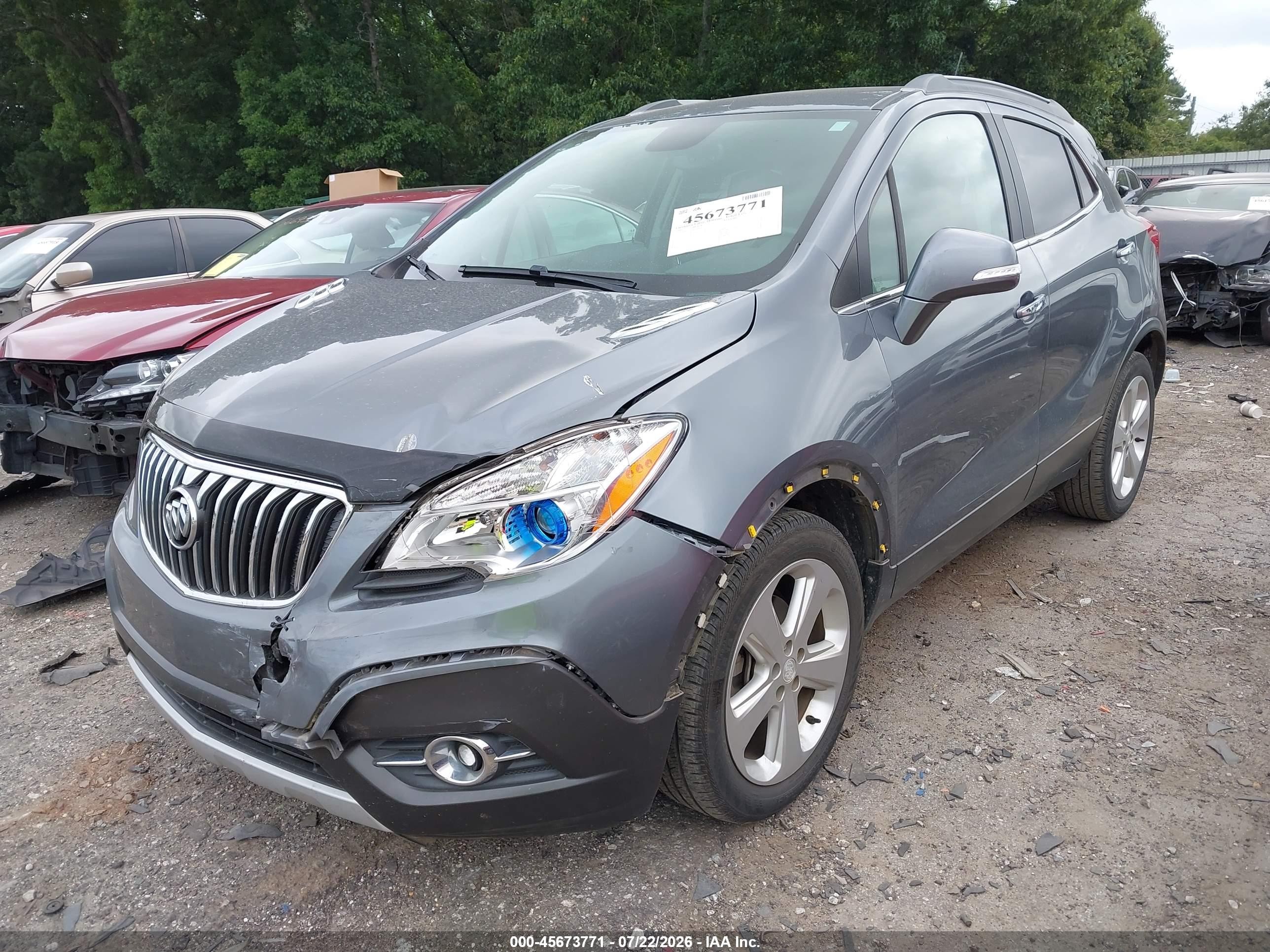 2015 Buick Encore Leather Blue vin: KL4CJCSB4FB087113