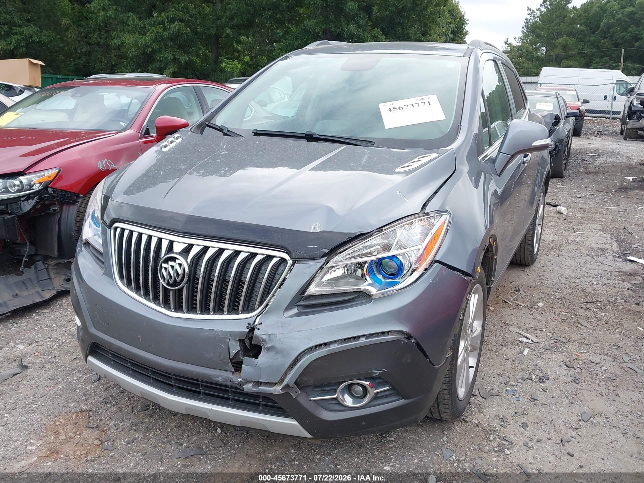 2015 Buick Encore Leather Blue vin: KL4CJCSB4FB087113