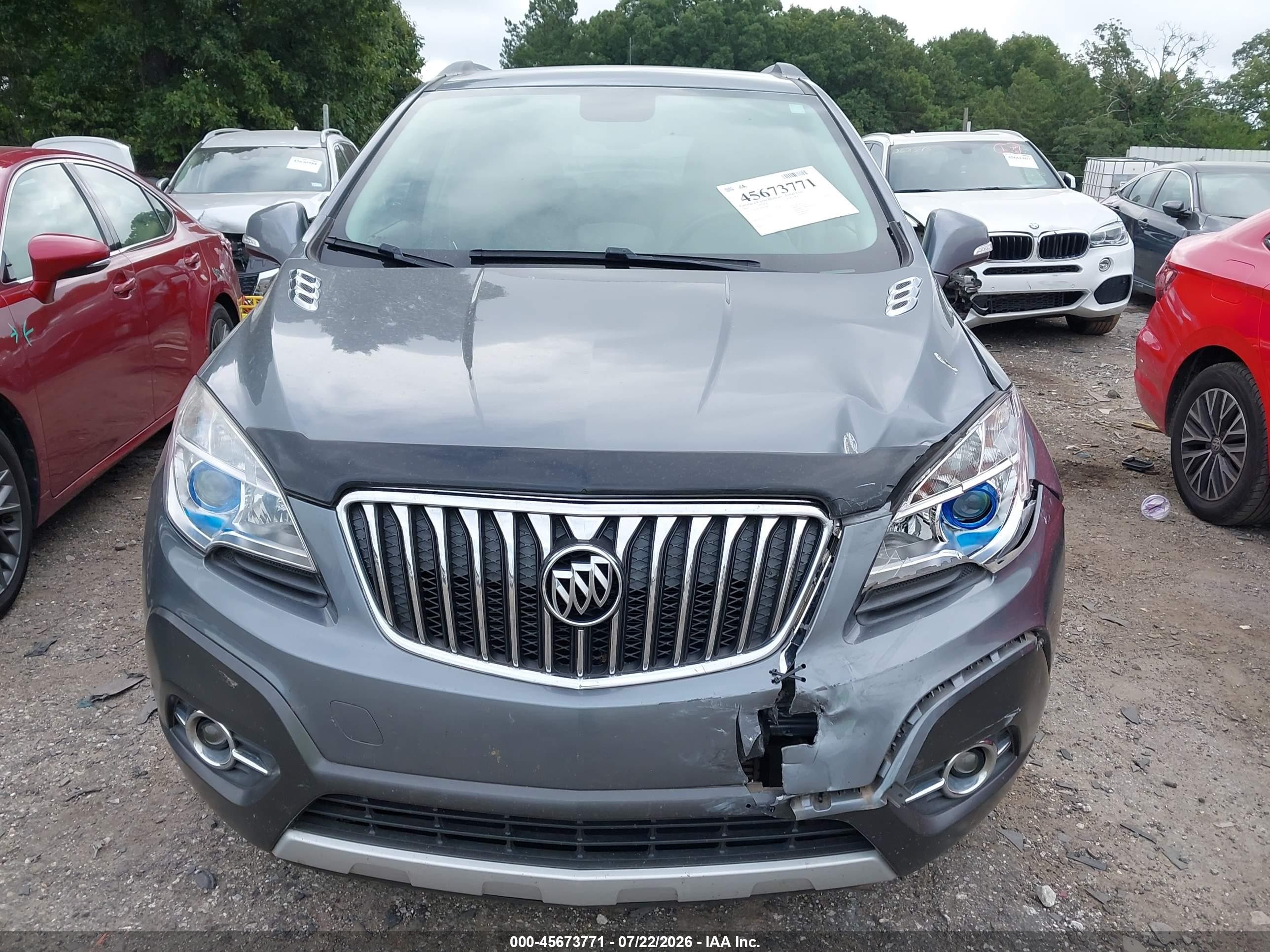 2015 Buick Encore Leather Blue vin: KL4CJCSB4FB087113