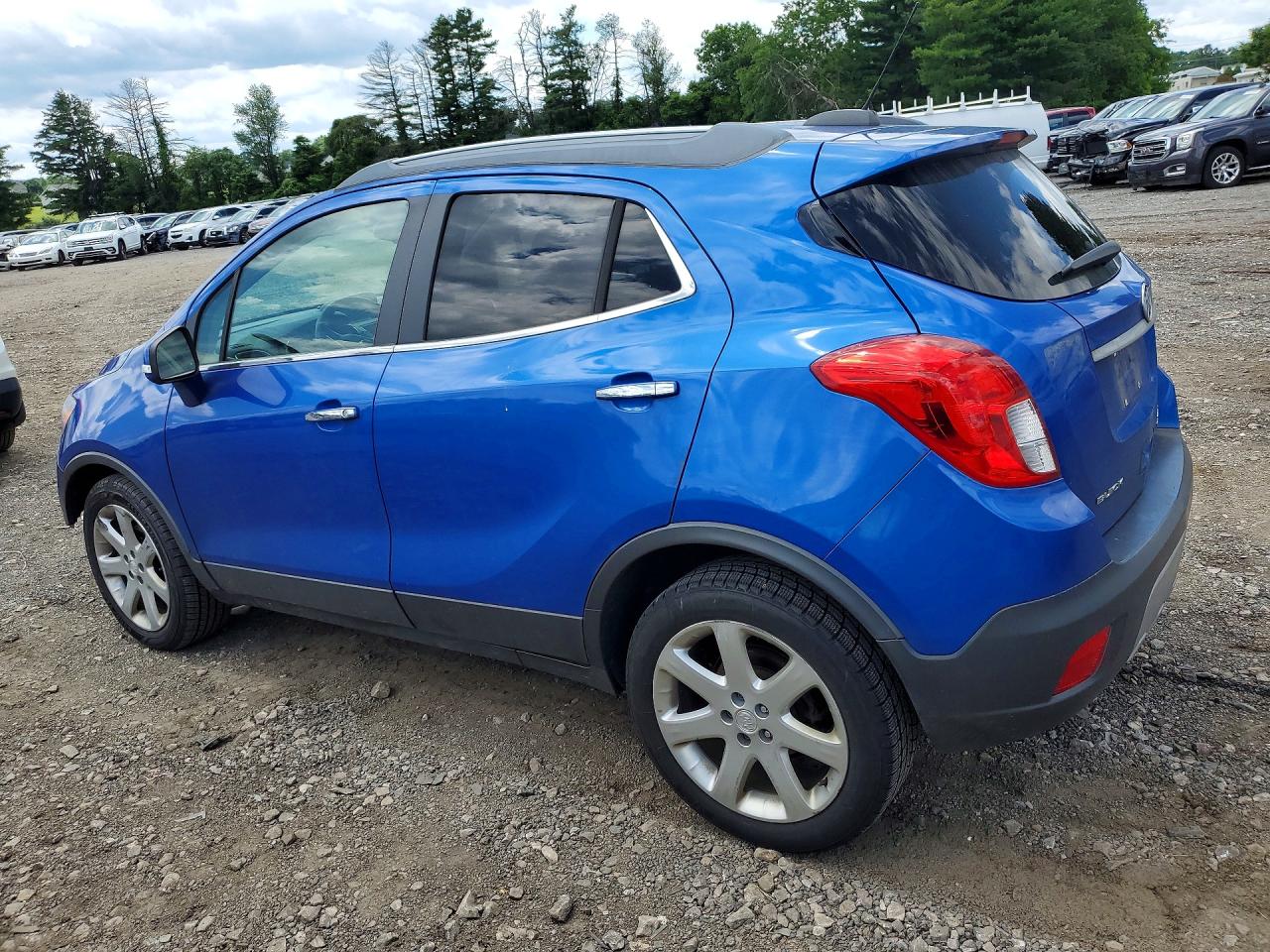2015 Buick Encore Синий vin: KL4CJCSB4FB171724