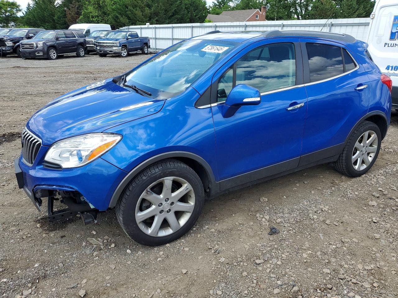 2015 Buick Encore Blue vin: KL4CJCSB4FB171724