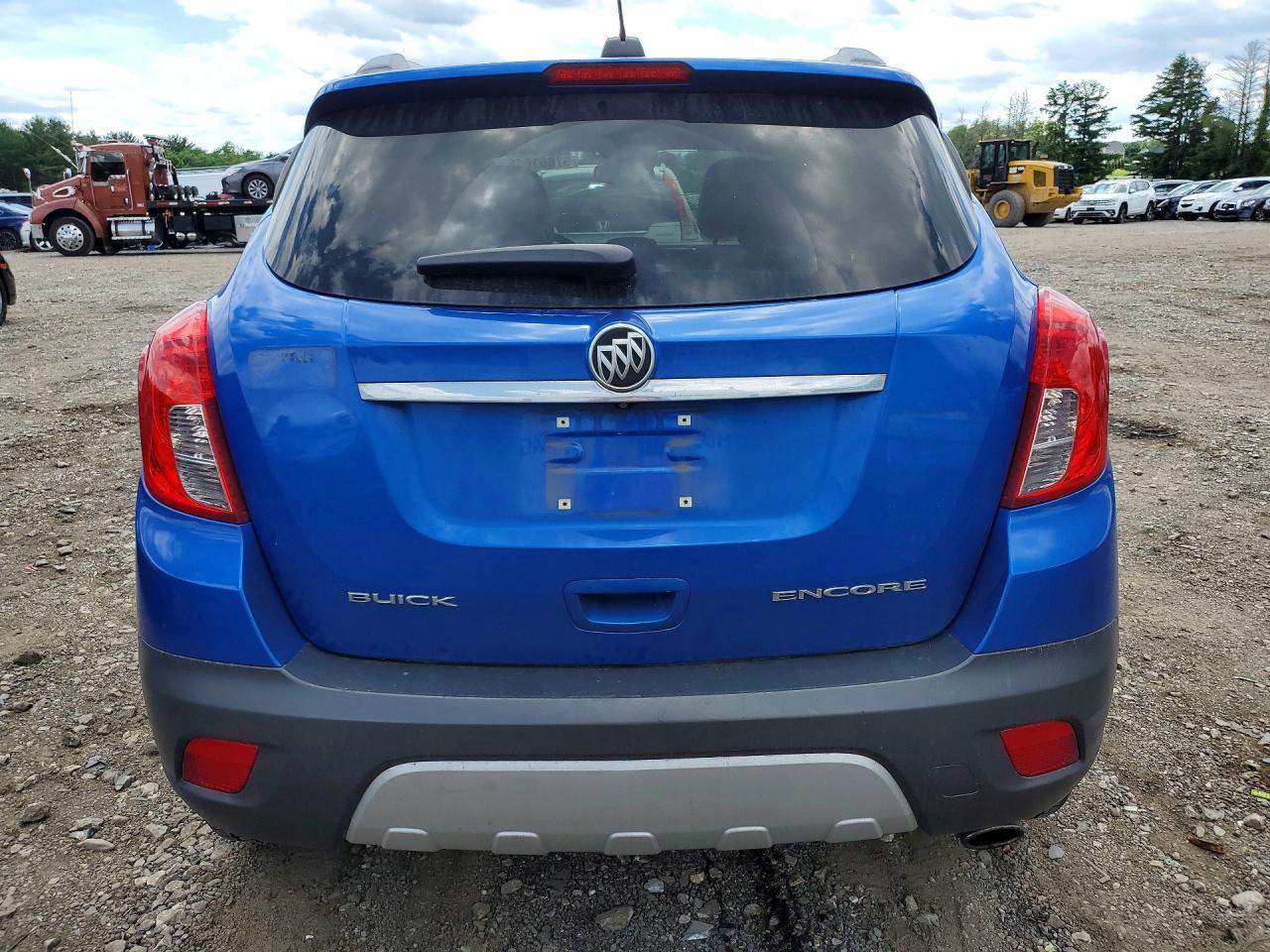 2015 Buick Encore Синий vin: KL4CJCSB4FB171724