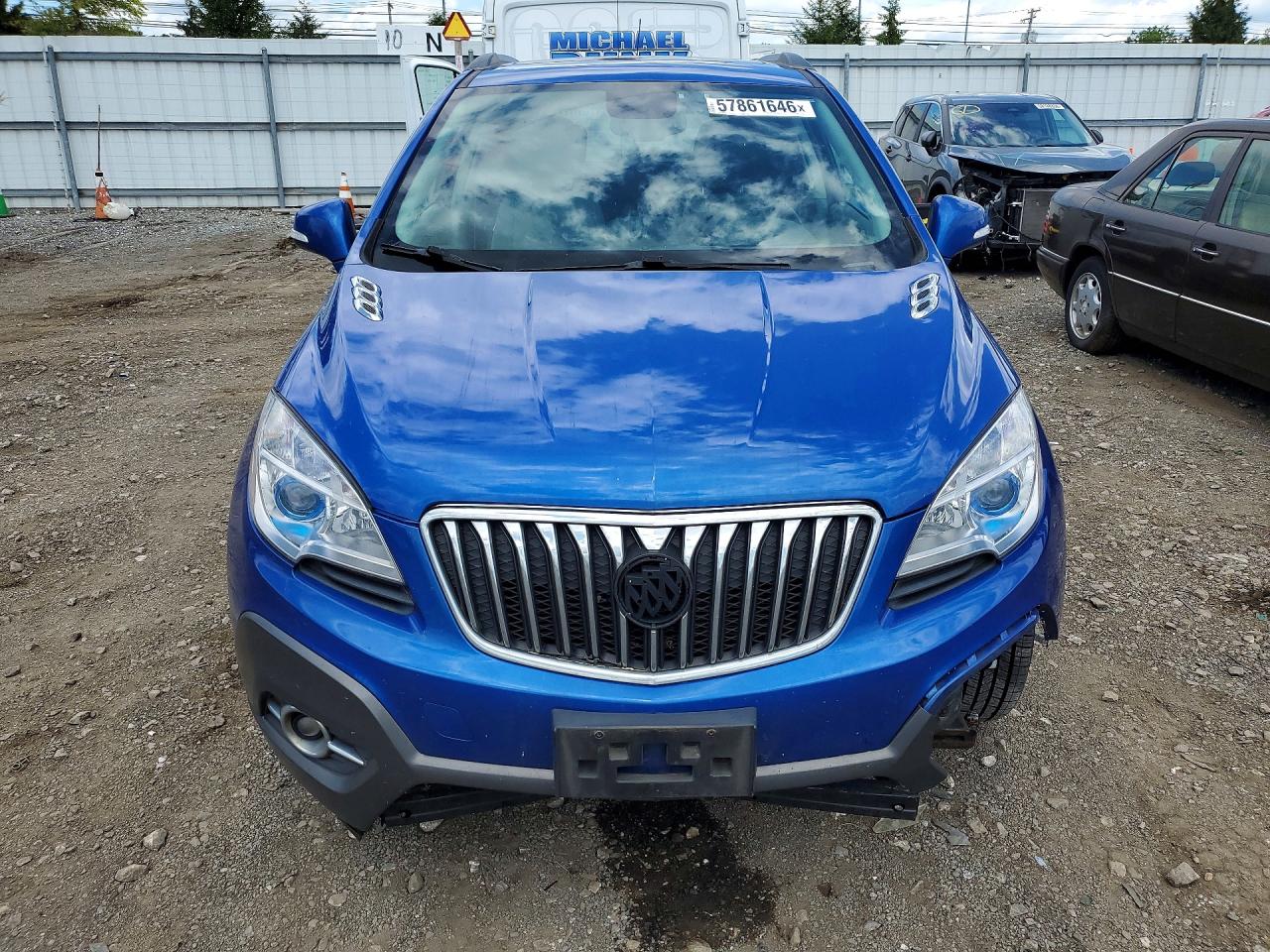 2015 Buick Encore Синий vin: KL4CJCSB4FB171724