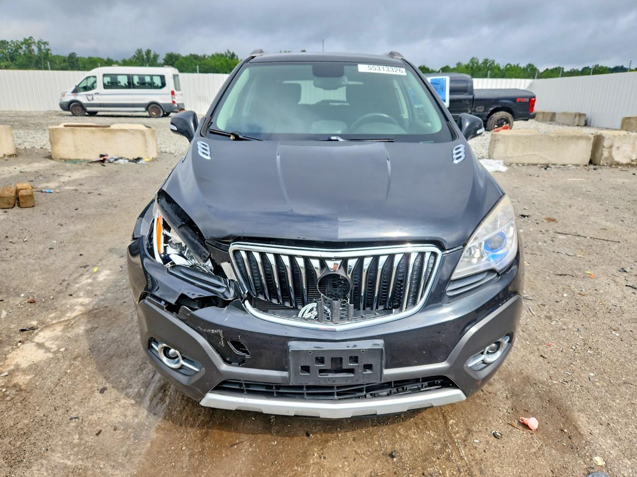 2015 Buick Encore Черный vin: KL4CJCSB4FB244607