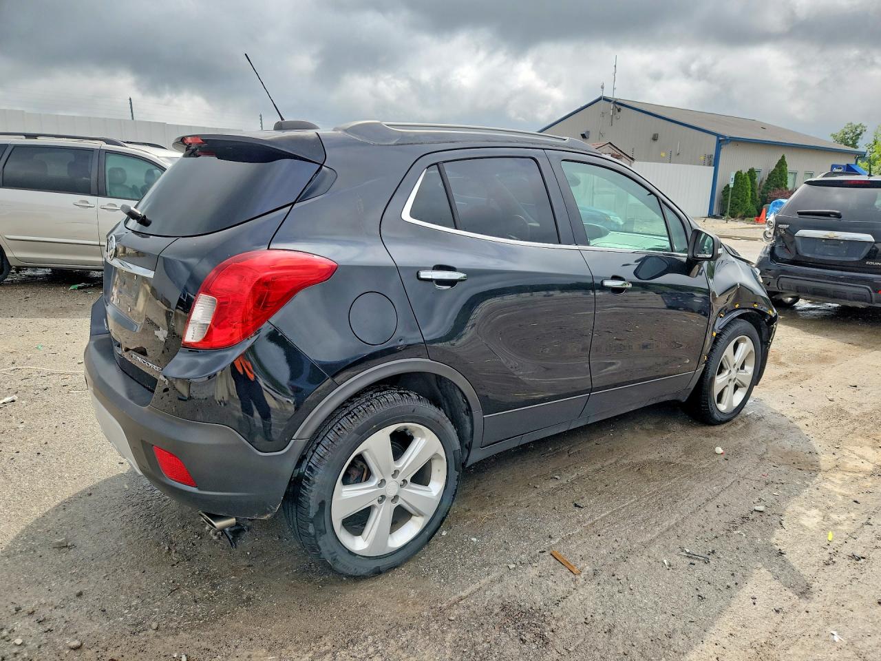 2015 Buick Encore Черный vin: KL4CJCSB4FB244607