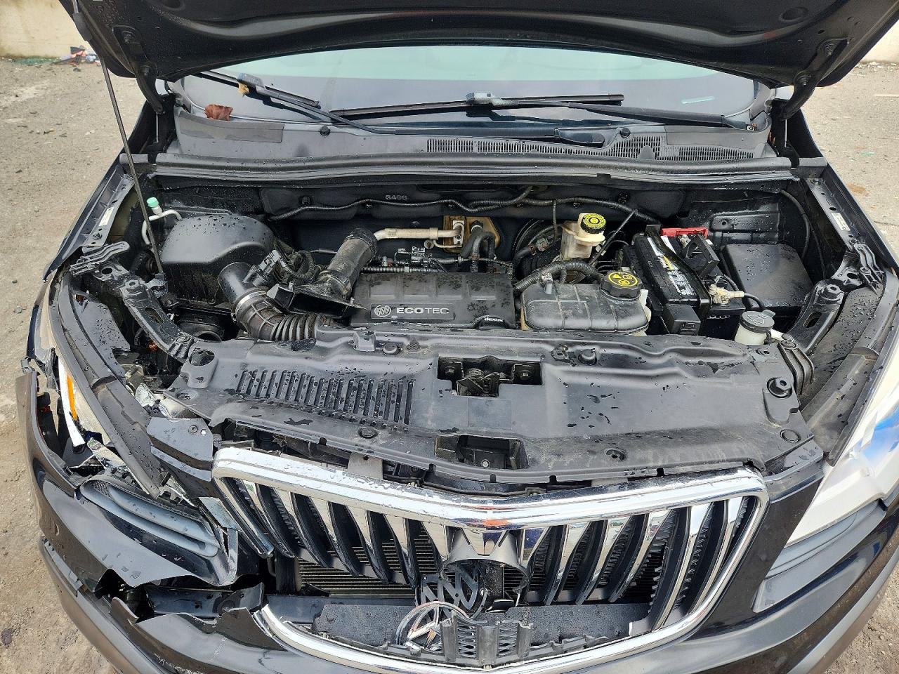 2015 Buick Encore Черный vin: KL4CJCSB4FB244607