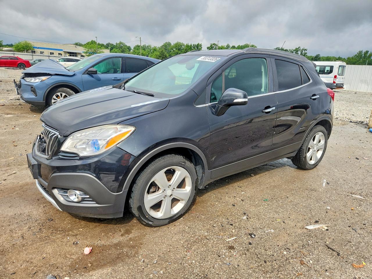 2015 Buick Encore Черный vin: KL4CJCSB4FB244607