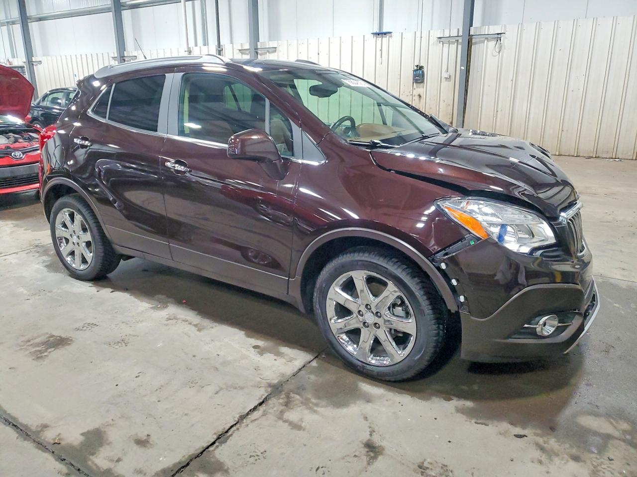 2013 Buick Encore Brown vin: KL4CJCSB5DB198430