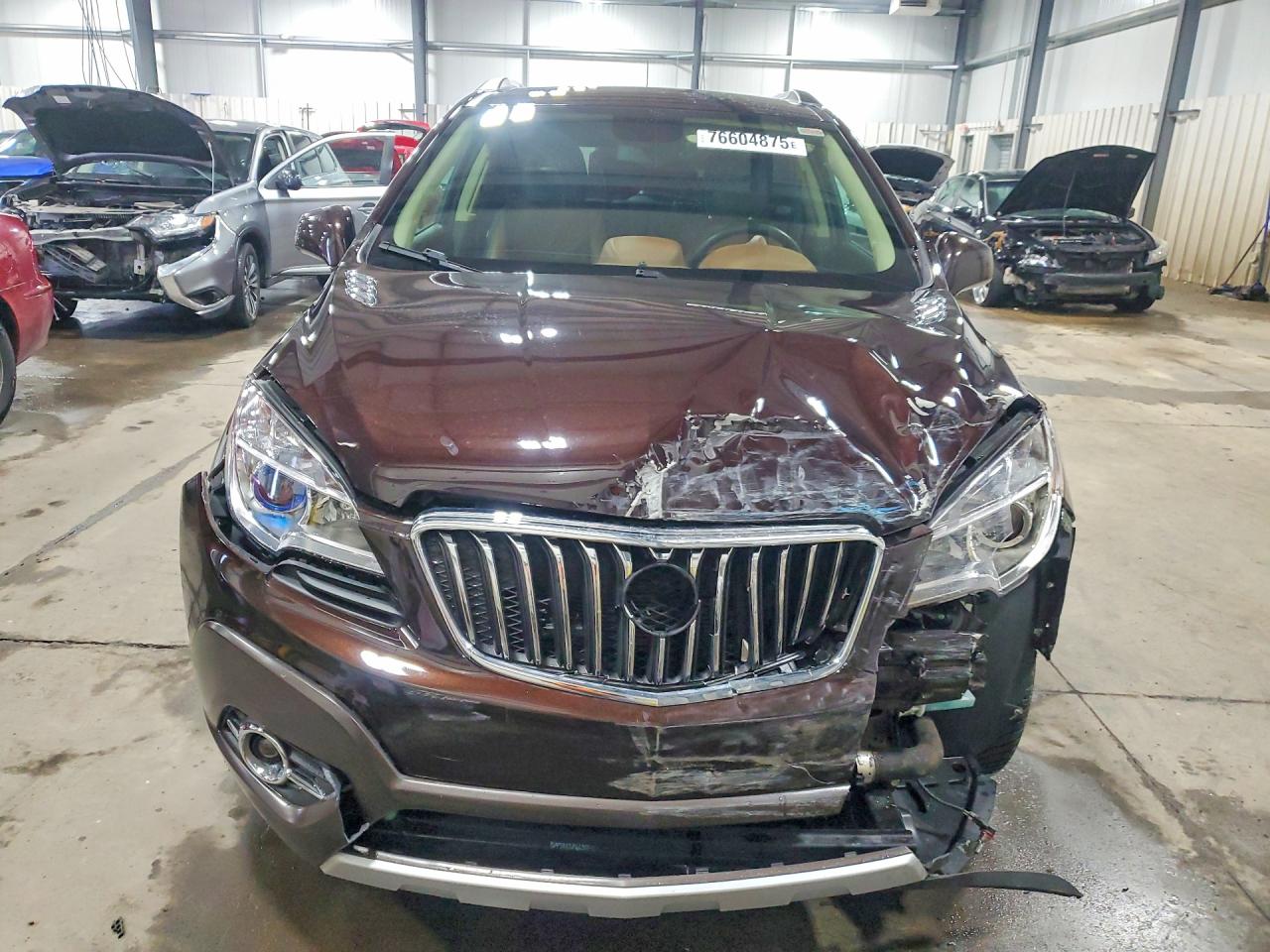 2013 Buick Encore Brown vin: KL4CJCSB5DB198430