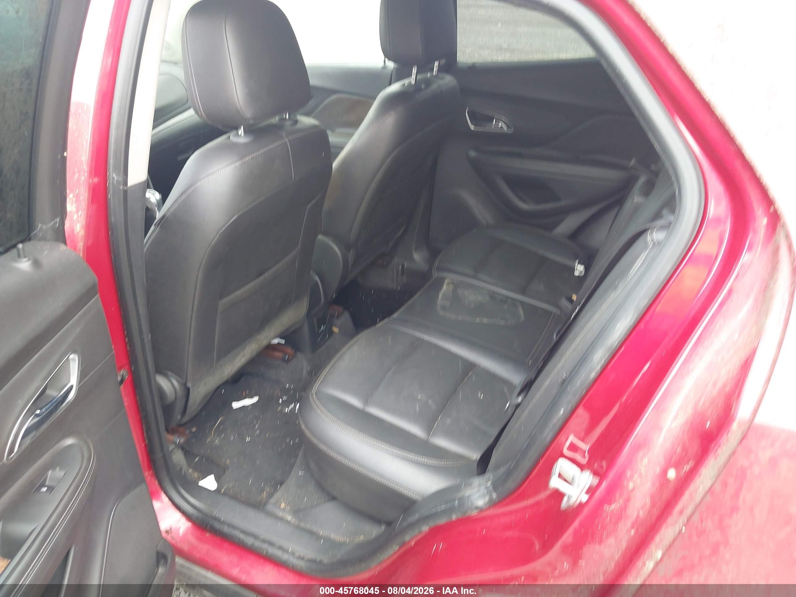 2014 Buick Encore Leather Red vin: KL4CJCSB5EB720992
