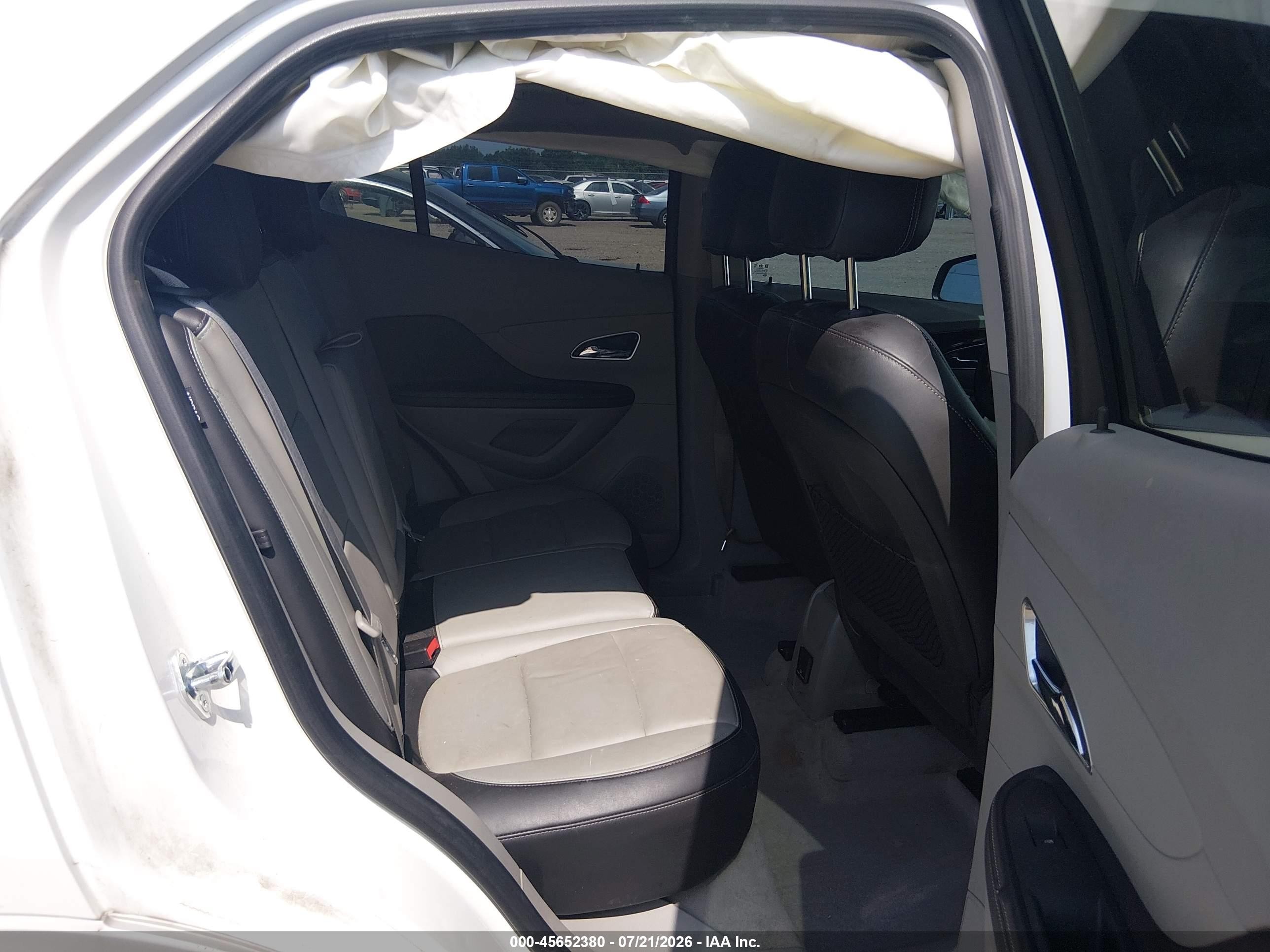 2014 Buick Encore Leather White vin: KL4CJCSB5EB786006