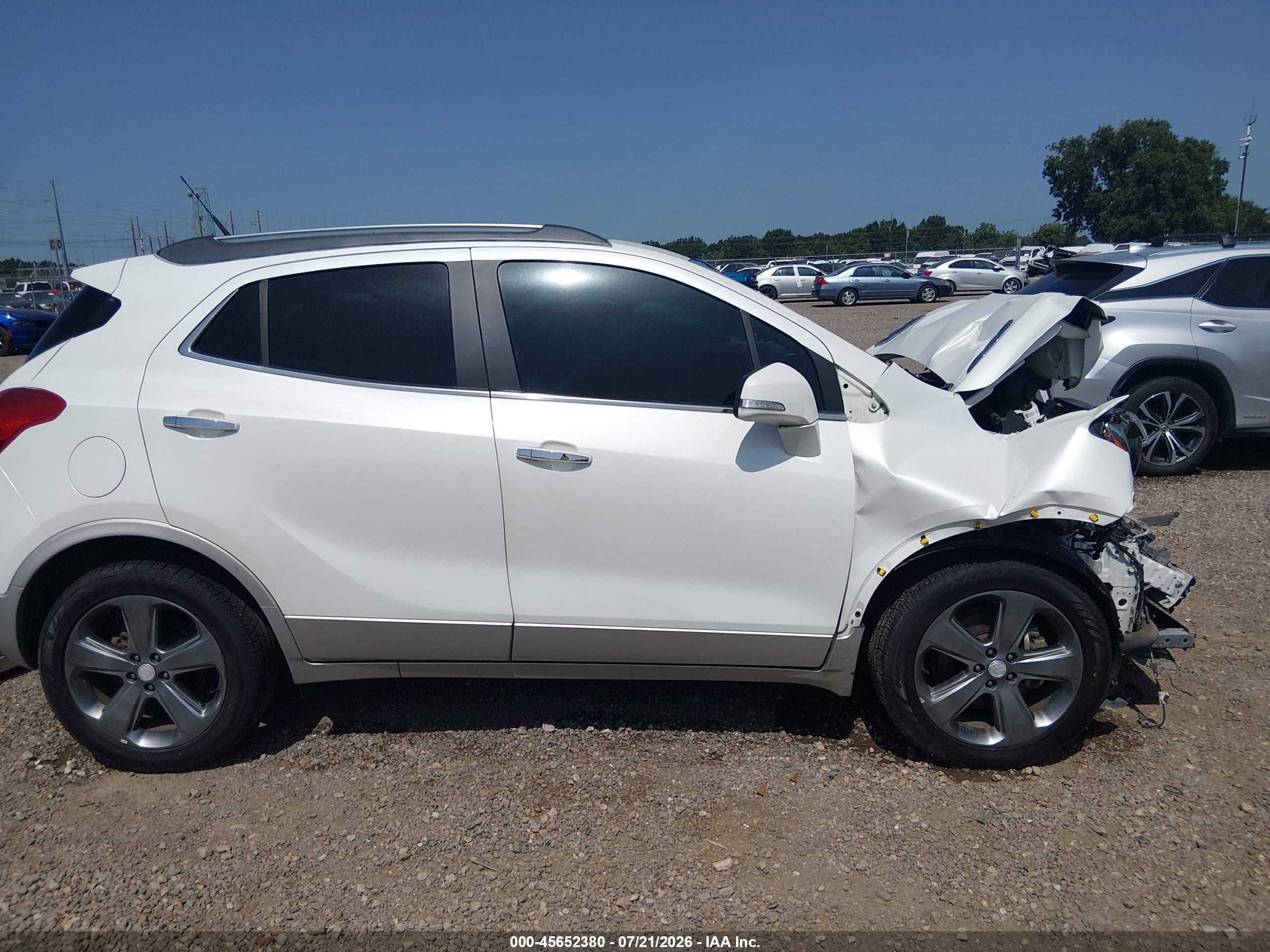 2014 Buick Encore Leather White vin: KL4CJCSB5EB786006