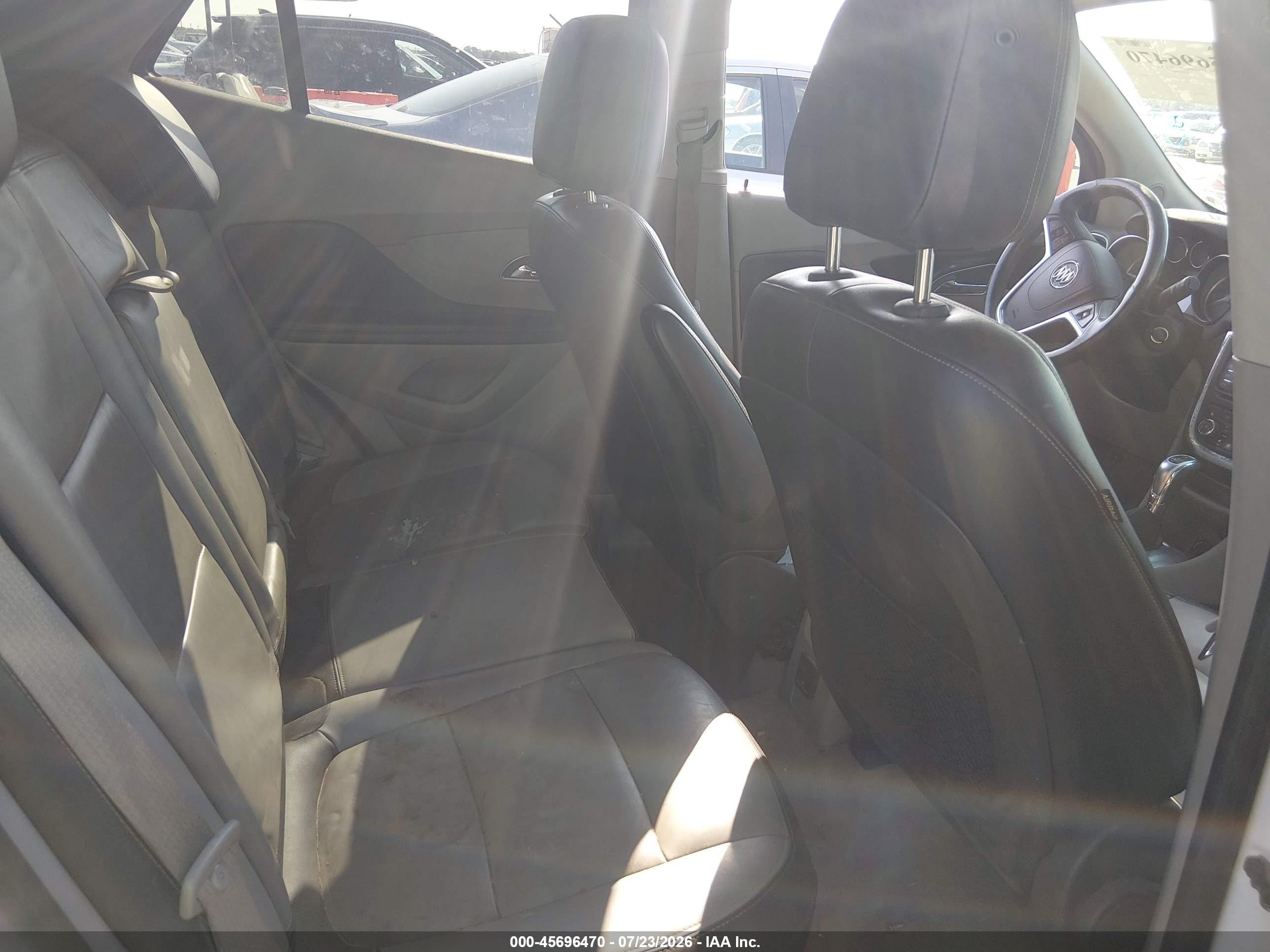 2015 Buick Encore Leather White vin: KL4CJCSB5FB075293