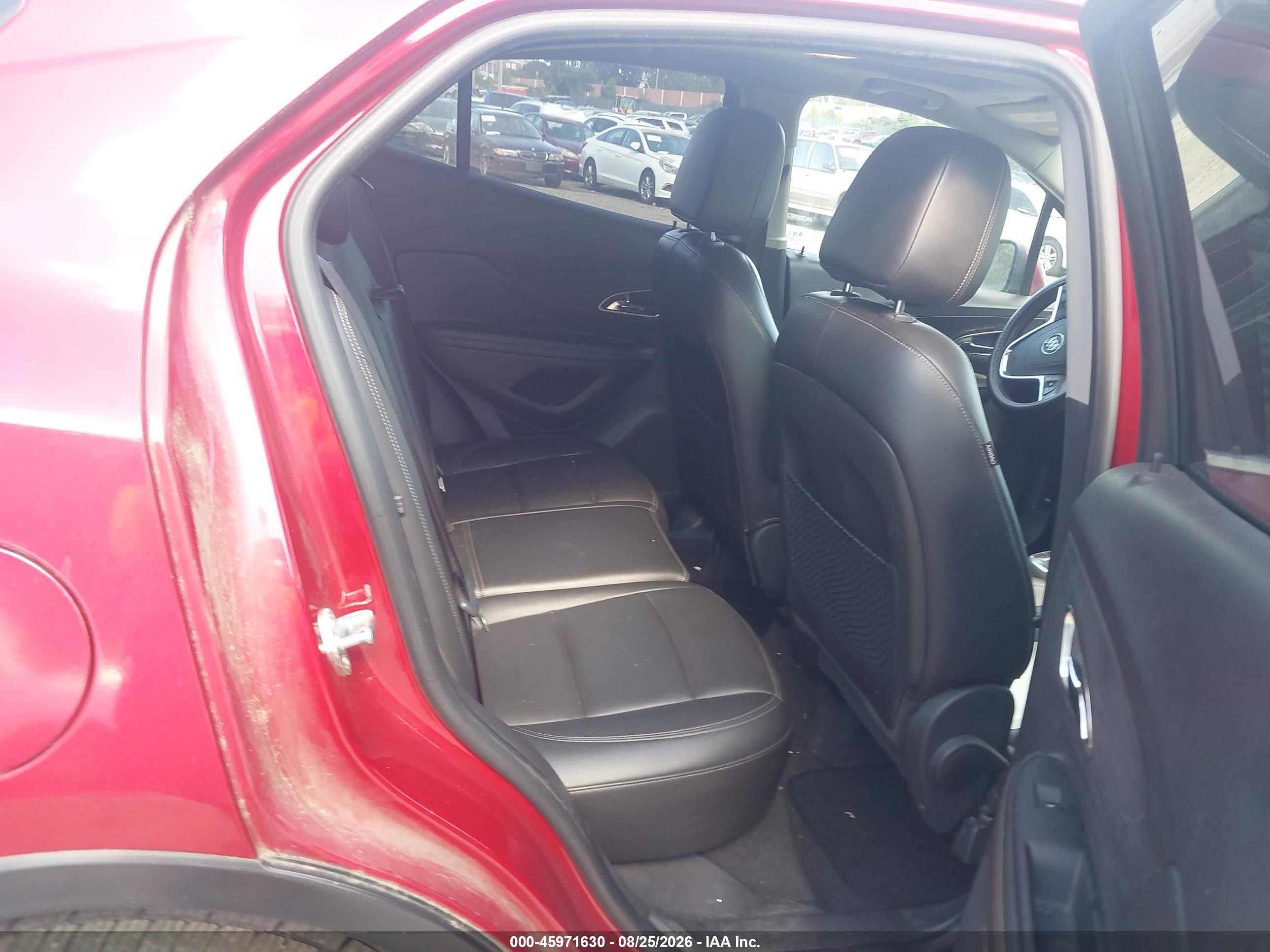 2015 Buick Encore Leather Red vin: KL4CJCSB5FB146458