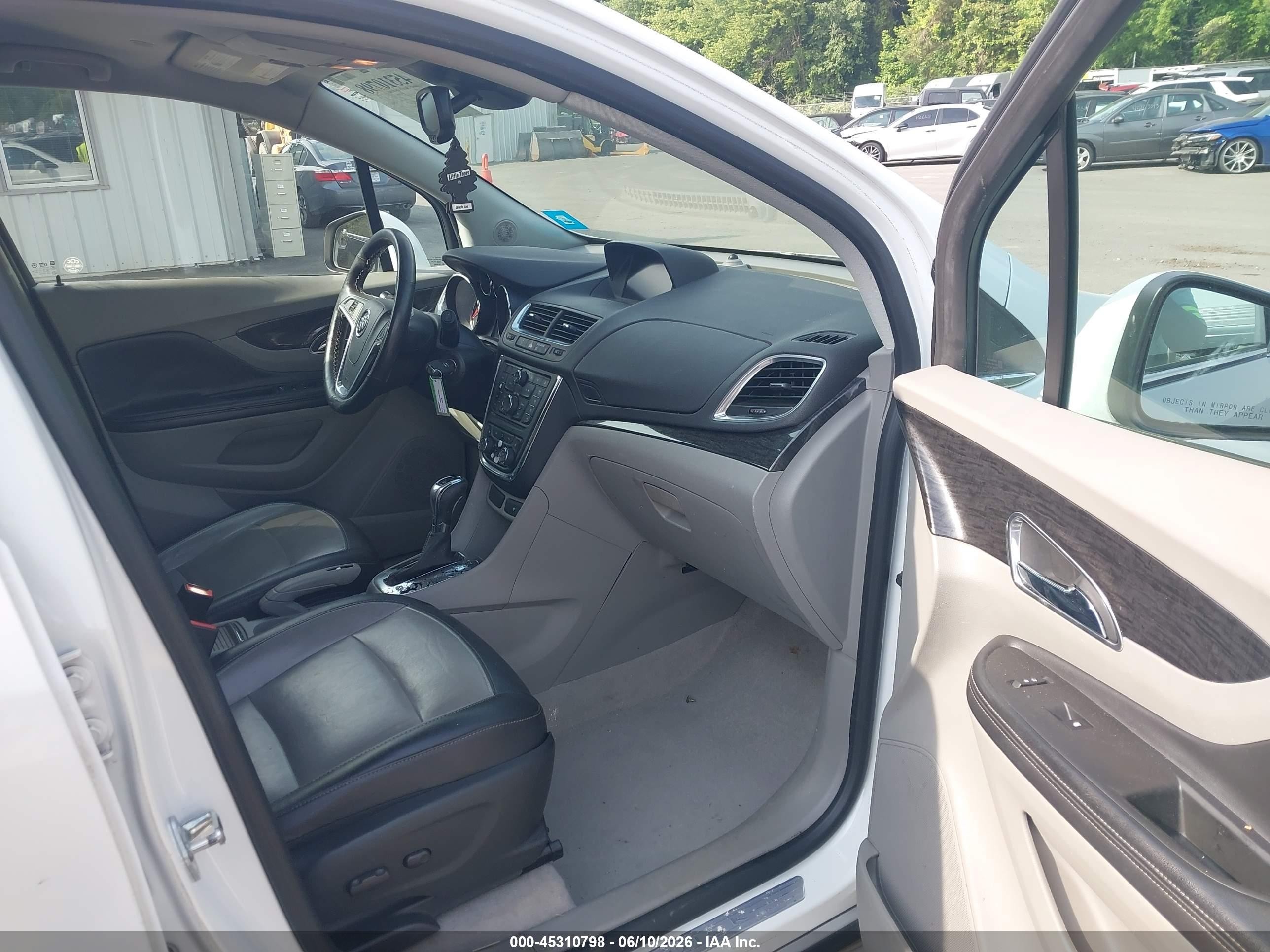 2013 Buick Encore Leather White vin: KL4CJCSB6DB149169
