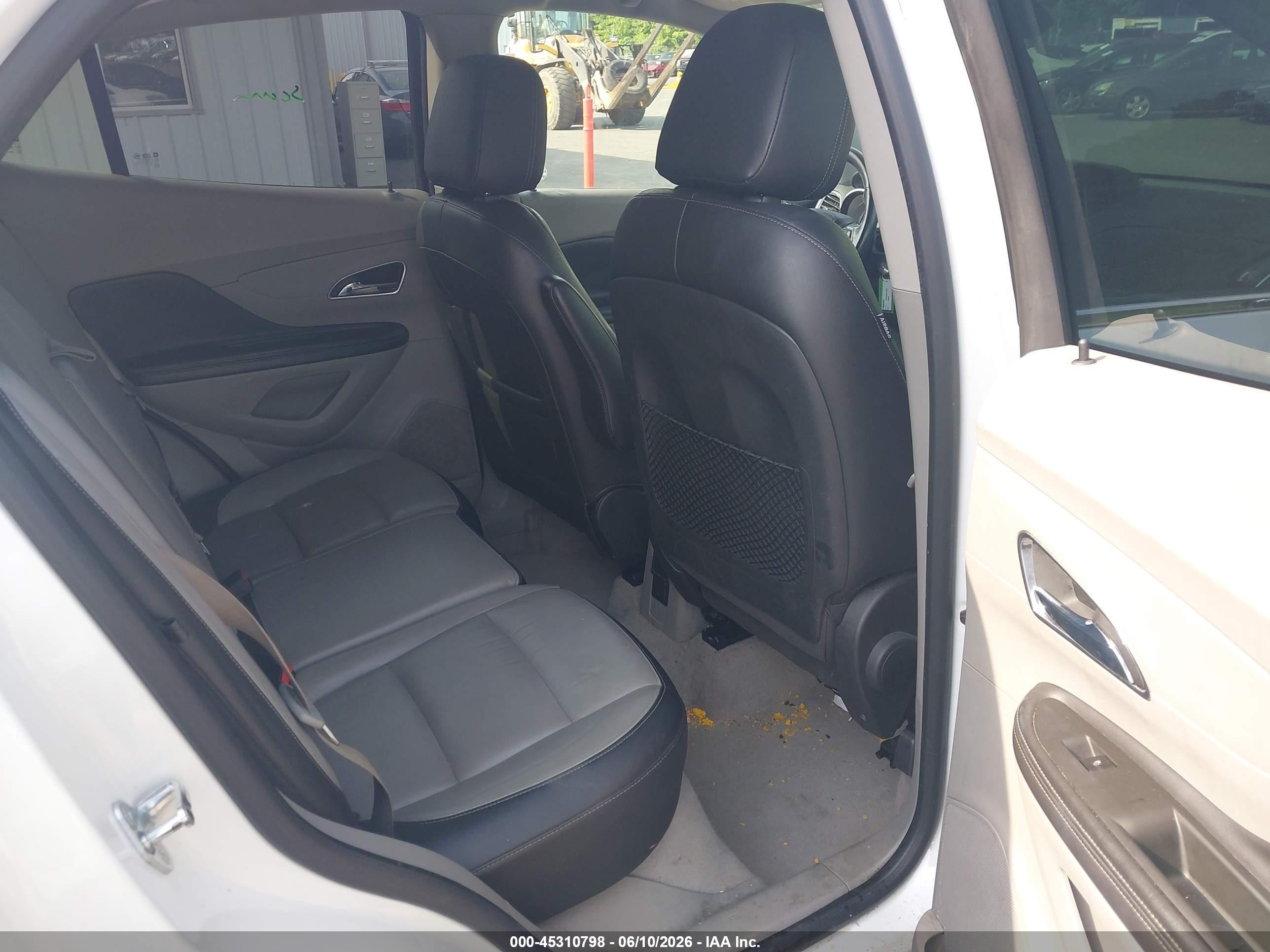 2013 Buick Encore Leather White vin: KL4CJCSB6DB149169