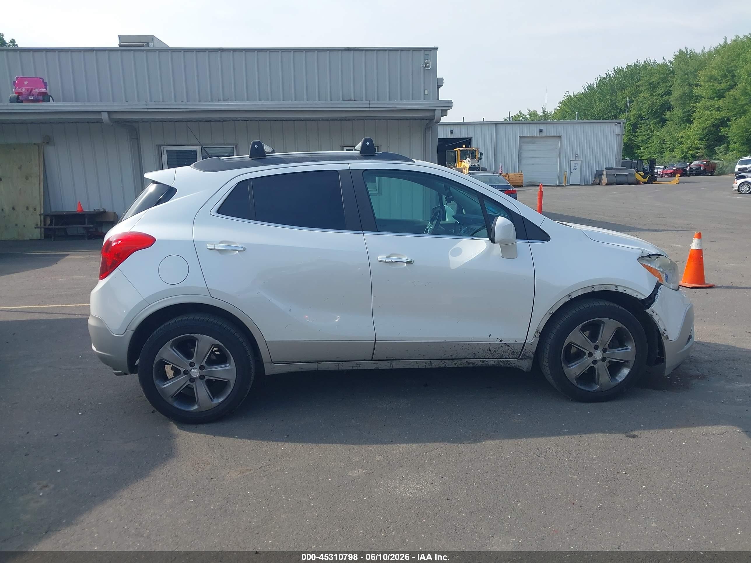 2013 Buick Encore Leather White vin: KL4CJCSB6DB149169
