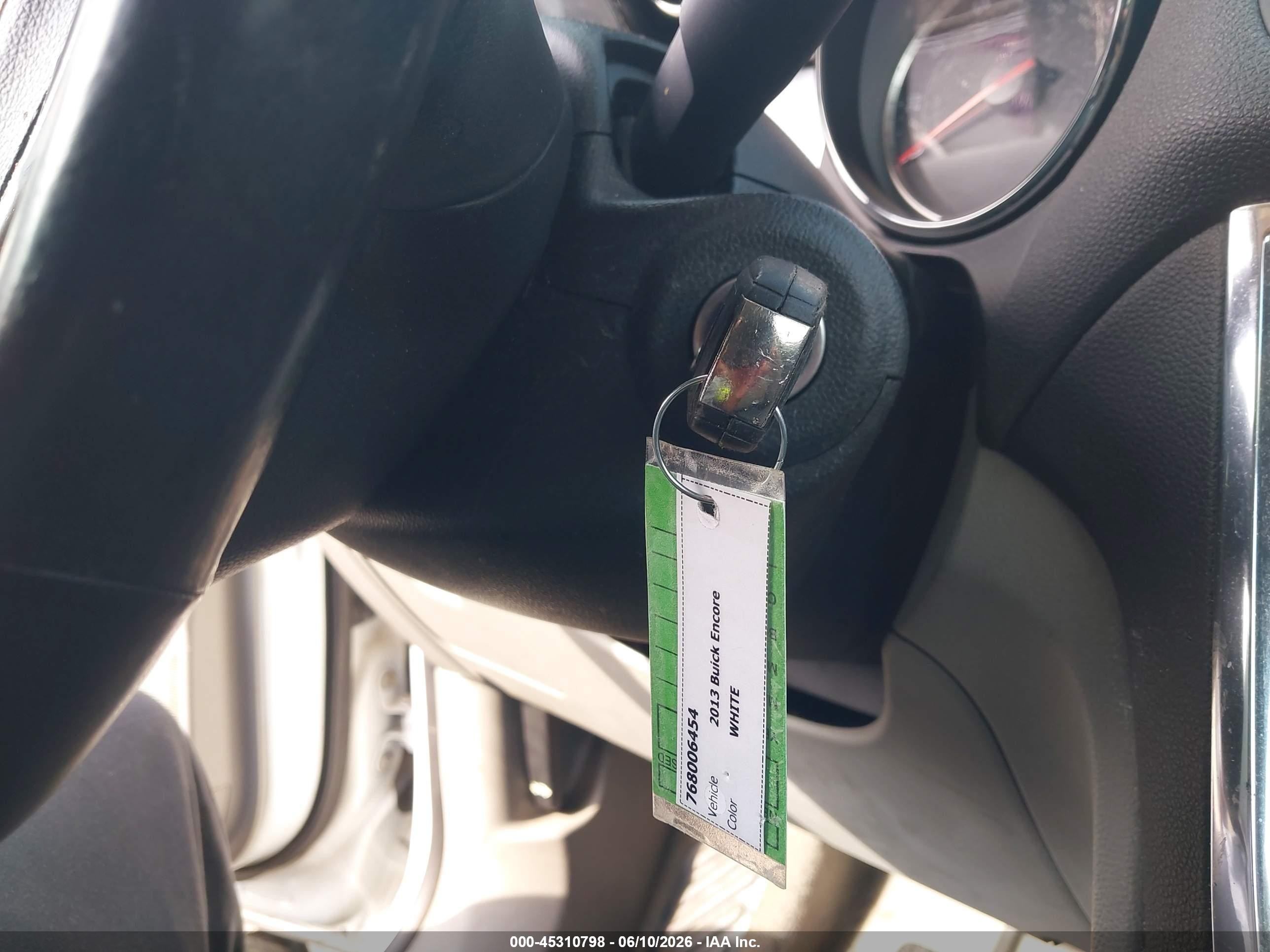 2013 Buick Encore Leather White vin: KL4CJCSB6DB149169