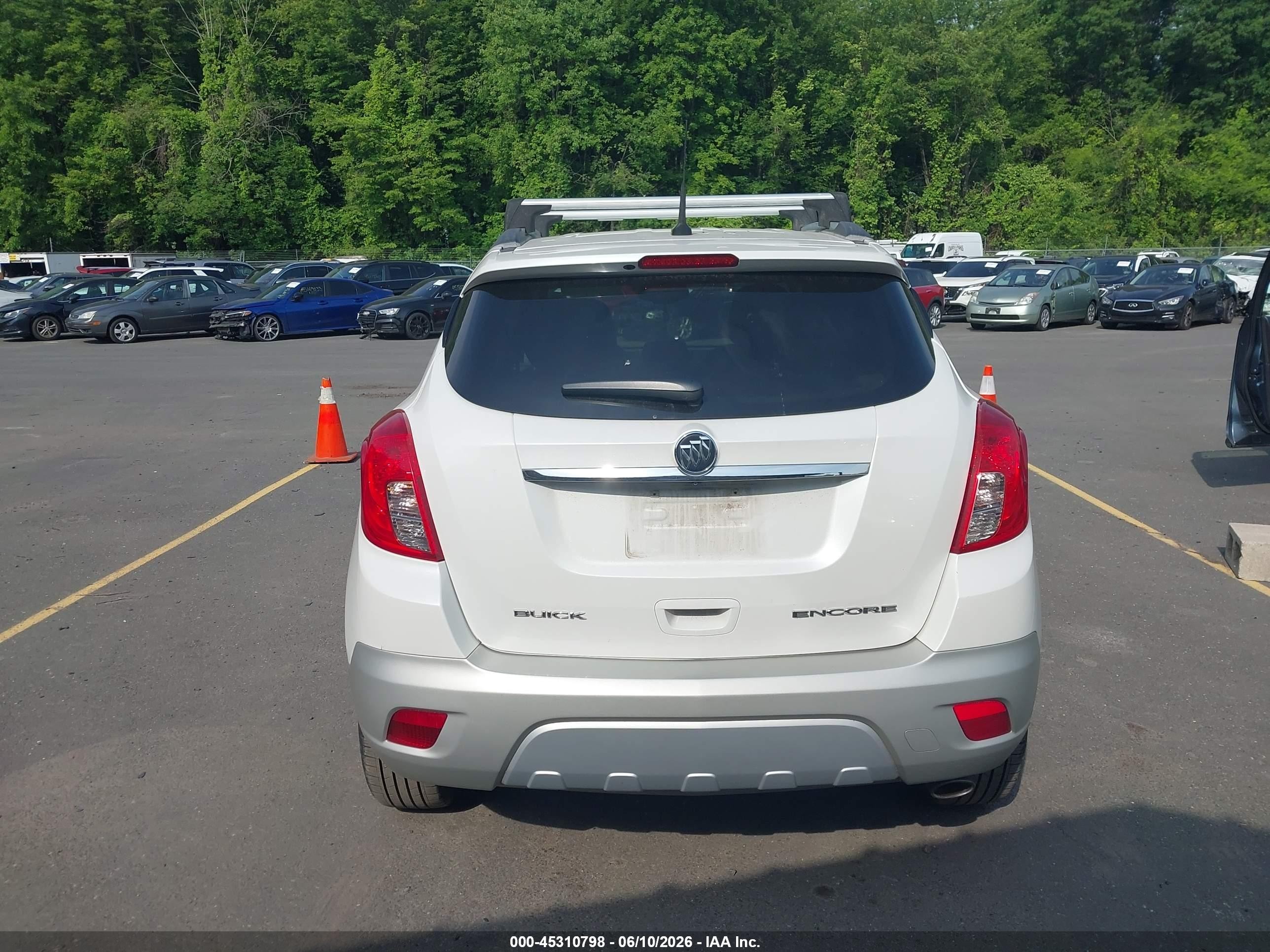 2013 Buick Encore Leather White vin: KL4CJCSB6DB149169