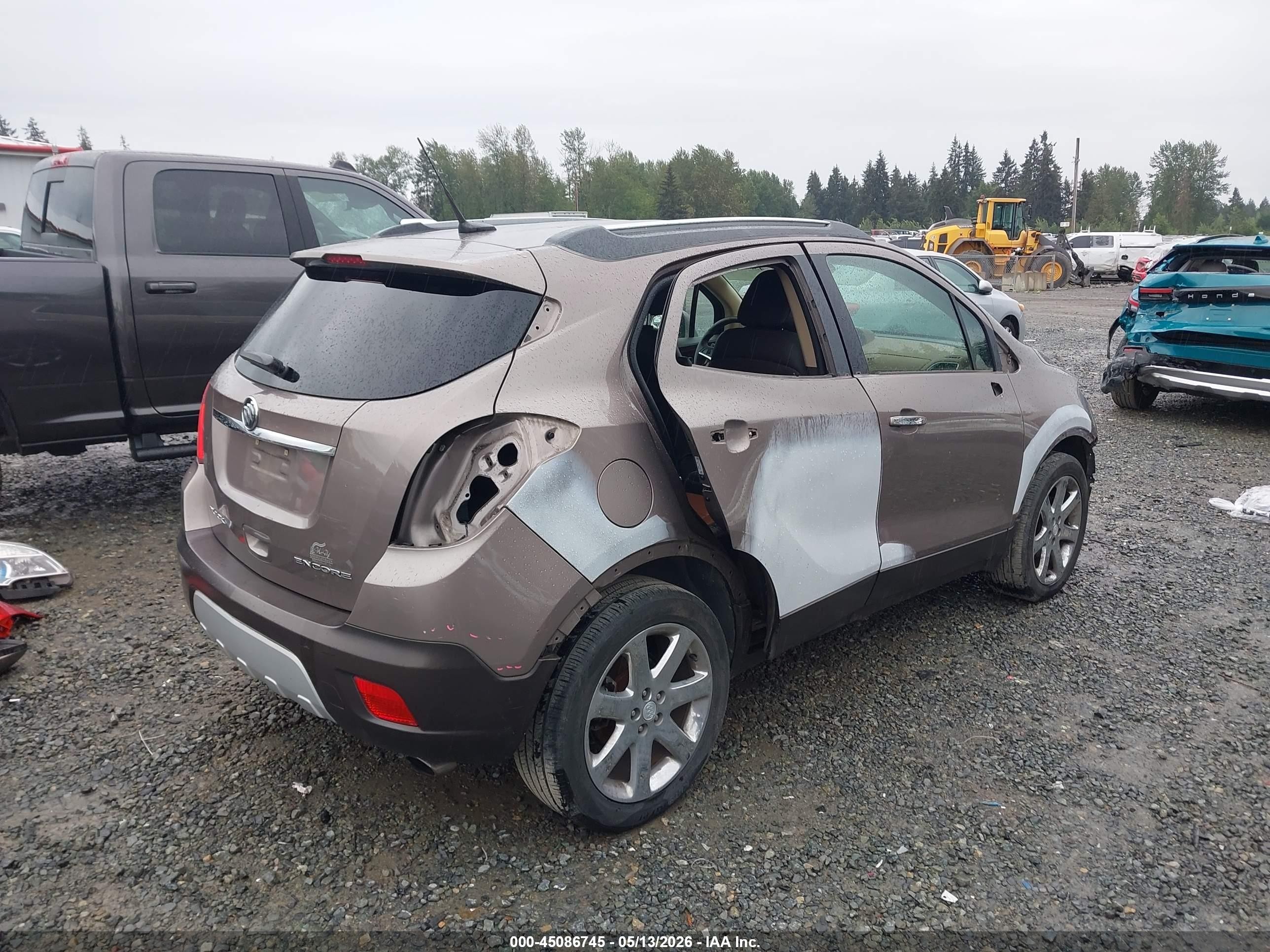 2013 Buick Encore Leather Brown vin: KL4CJCSB6DB157305
