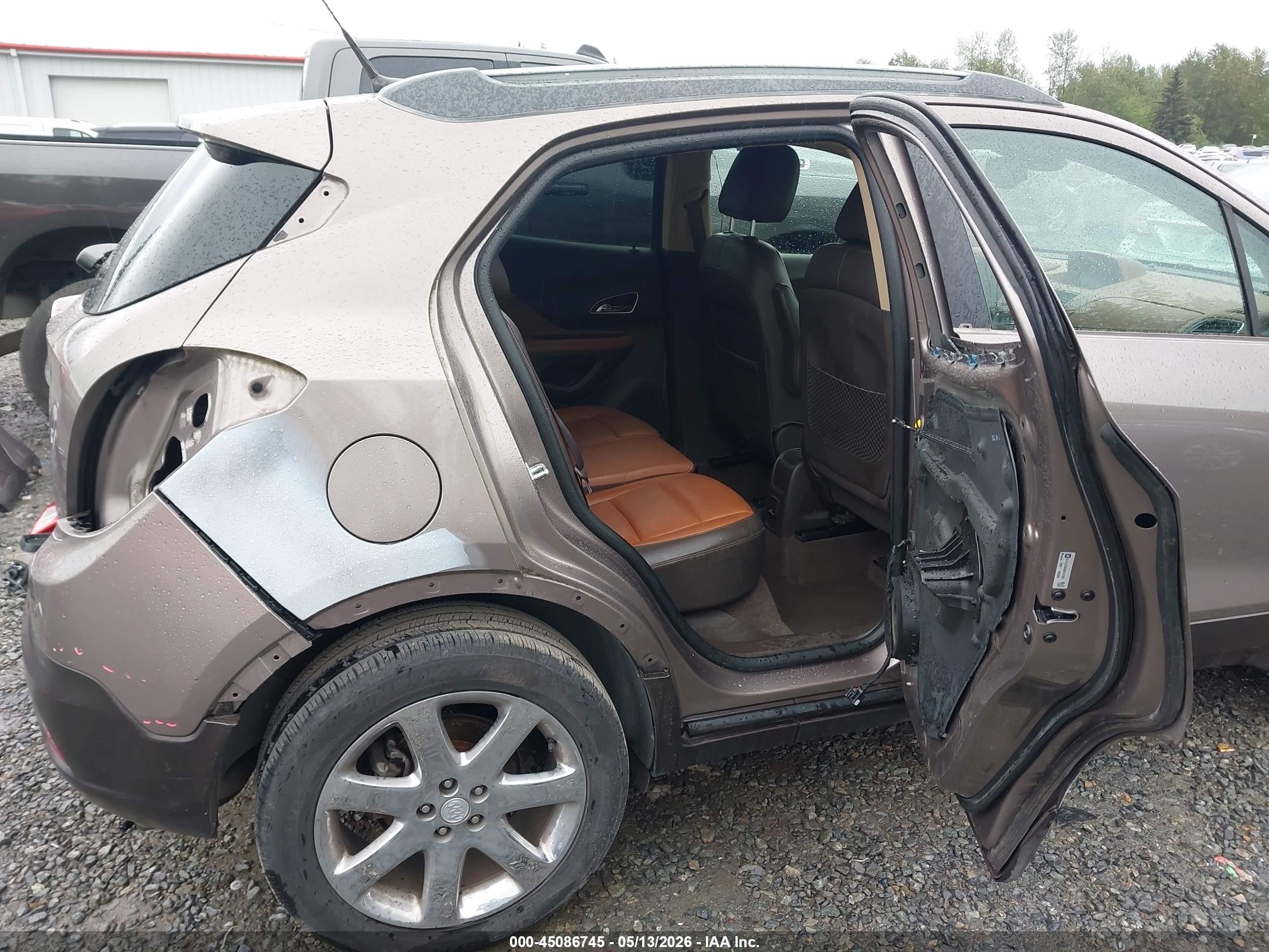 2013 Buick Encore Leather Brown vin: KL4CJCSB6DB157305