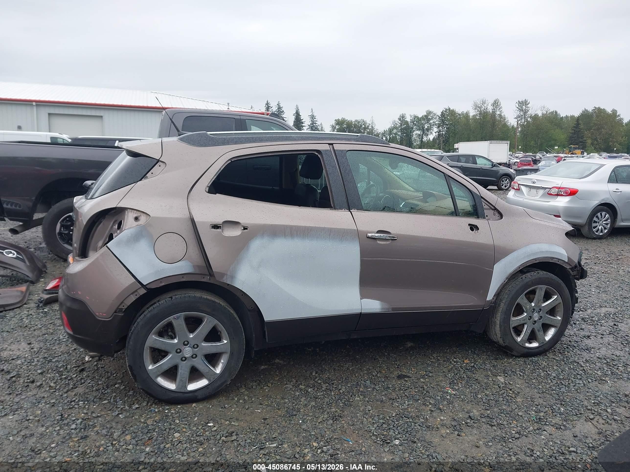 2013 Buick Encore Leather Brown vin: KL4CJCSB6DB157305