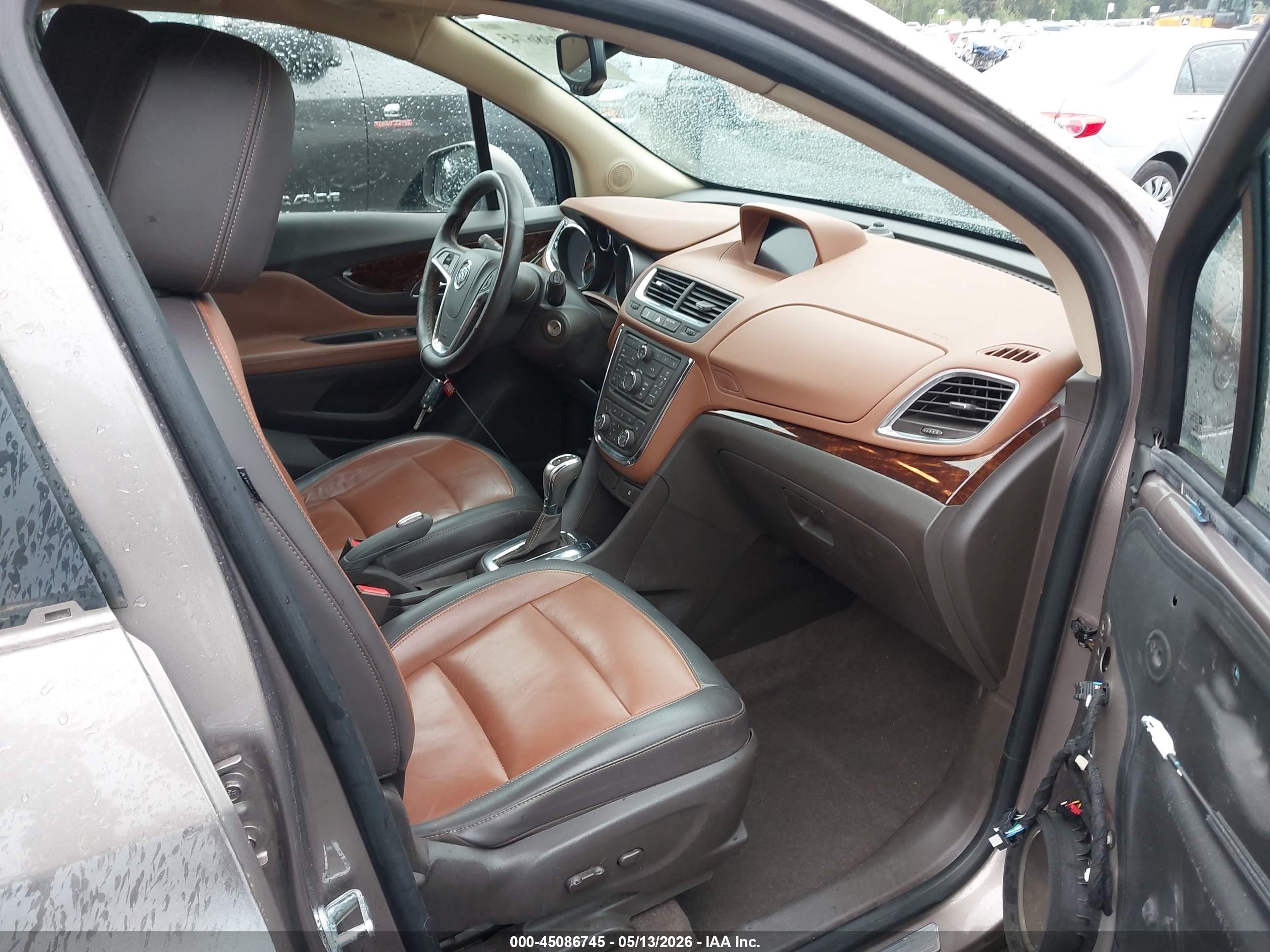 2013 Buick Encore Leather Brown vin: KL4CJCSB6DB157305