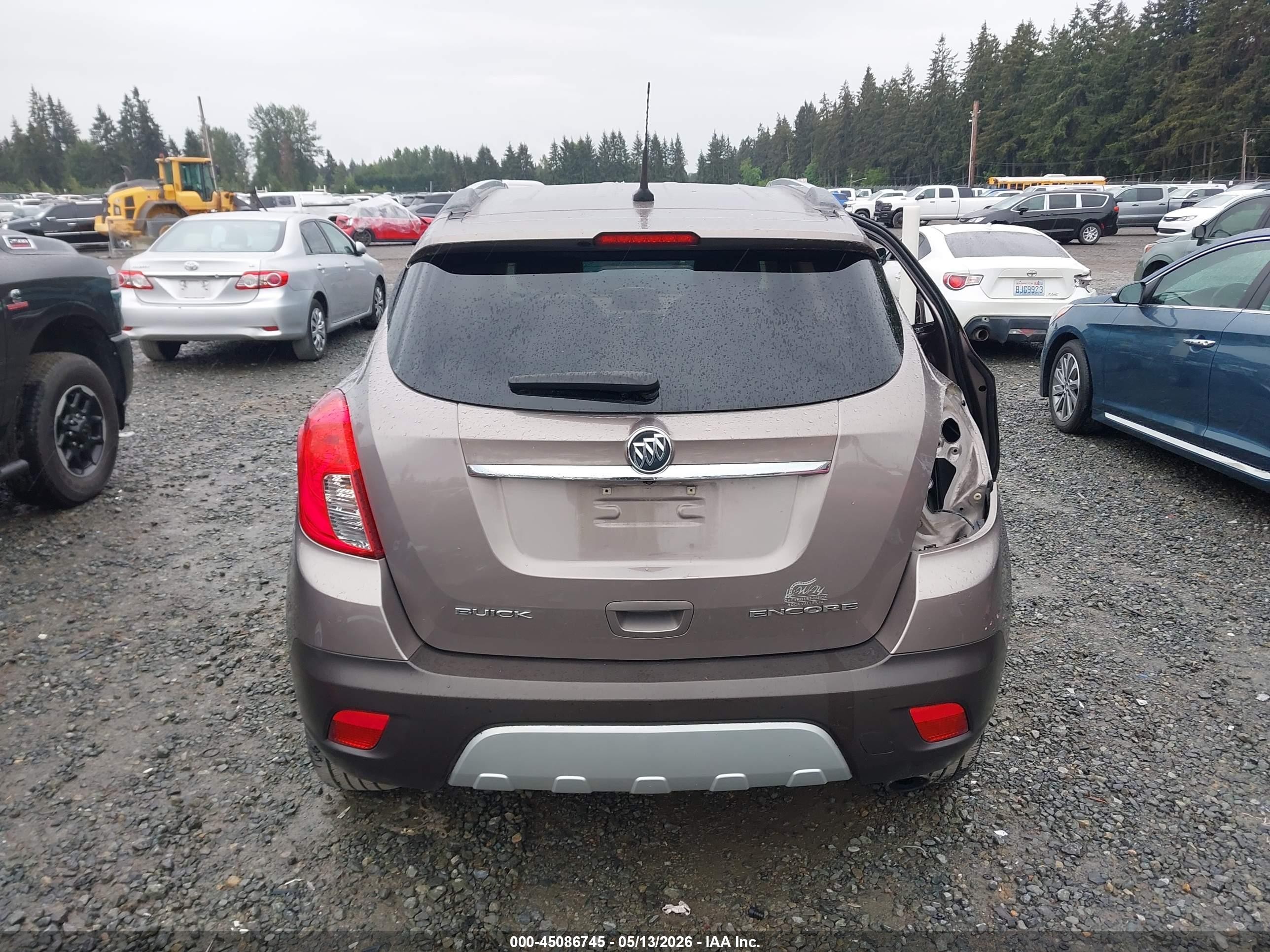 2013 Buick Encore Leather Brown vin: KL4CJCSB6DB157305