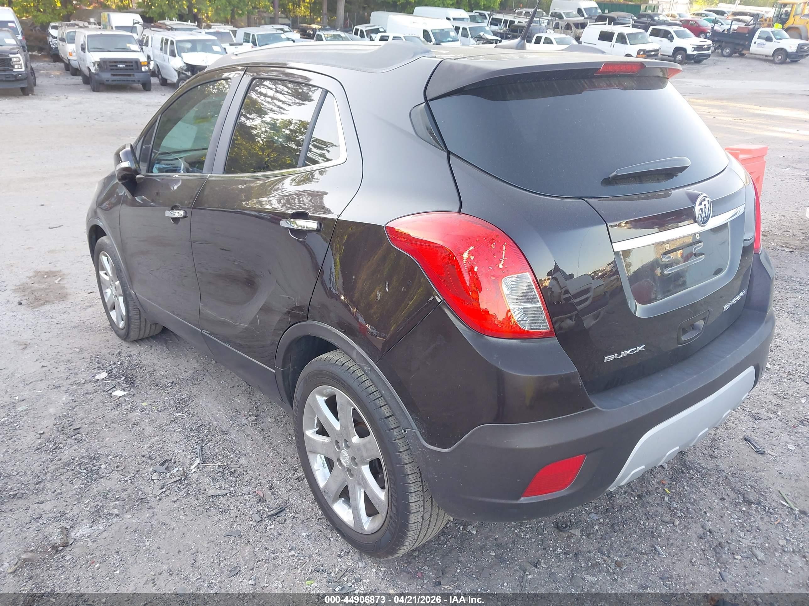2014 Buick Encore Leather Brown vin: KL4CJCSB6EB593105