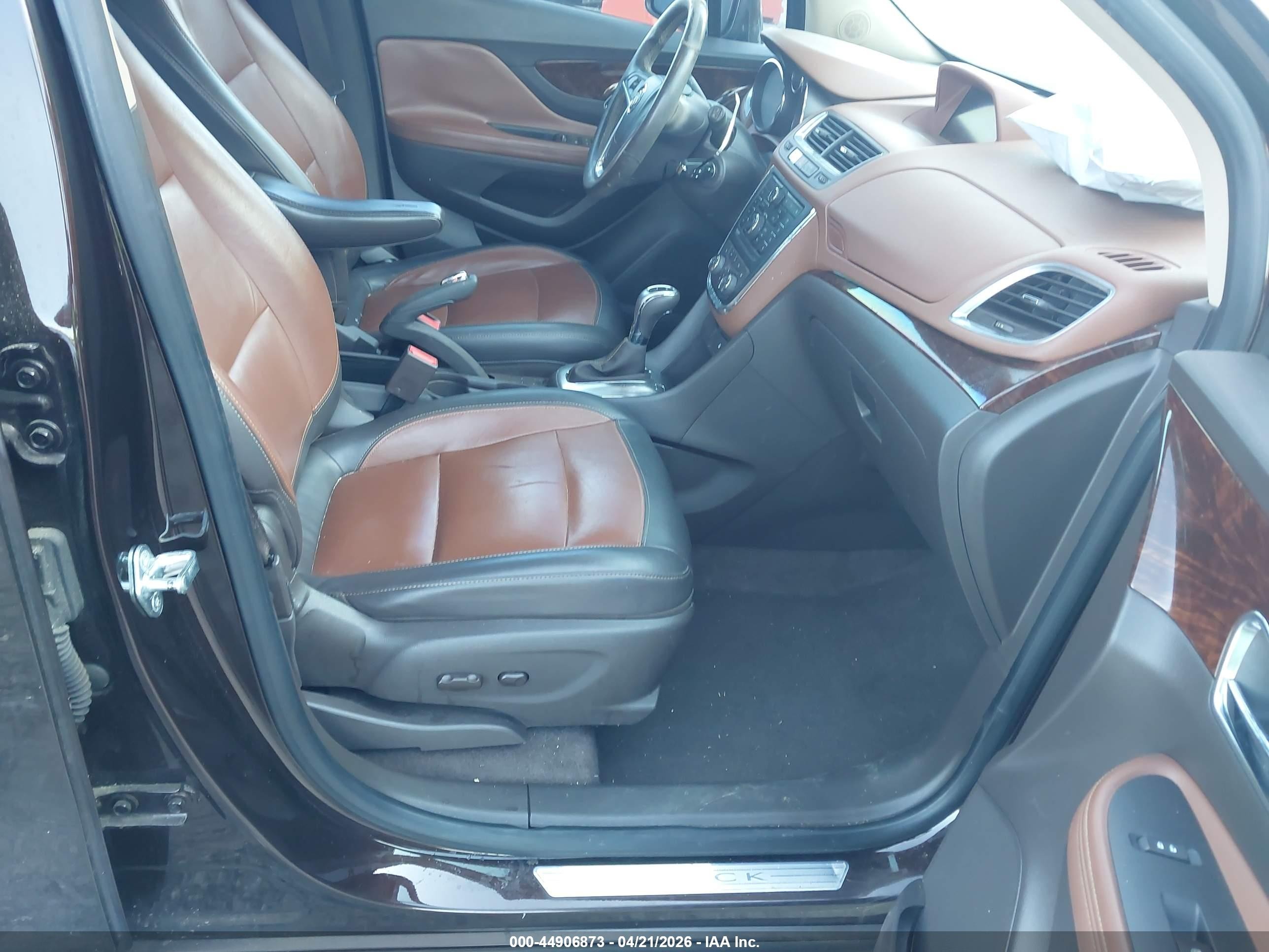 2014 Buick Encore Leather Brown vin: KL4CJCSB6EB593105