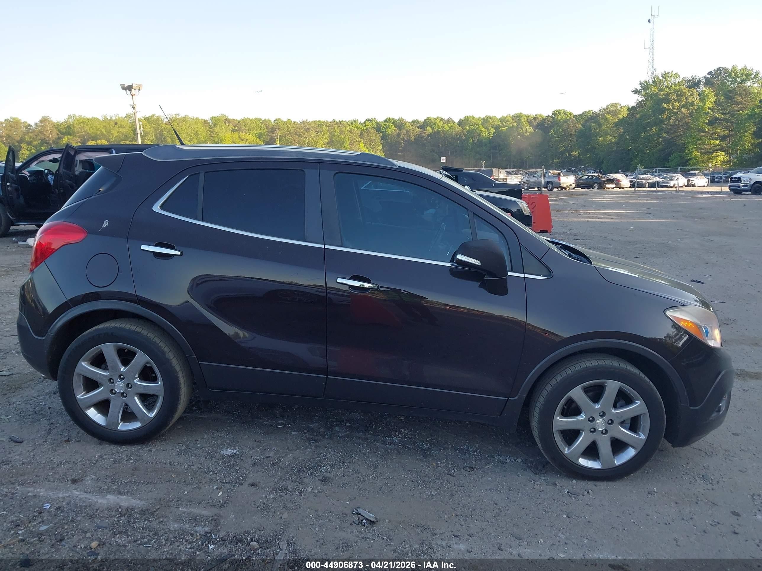 2014 Buick Encore Leather Brown vin: KL4CJCSB6EB593105